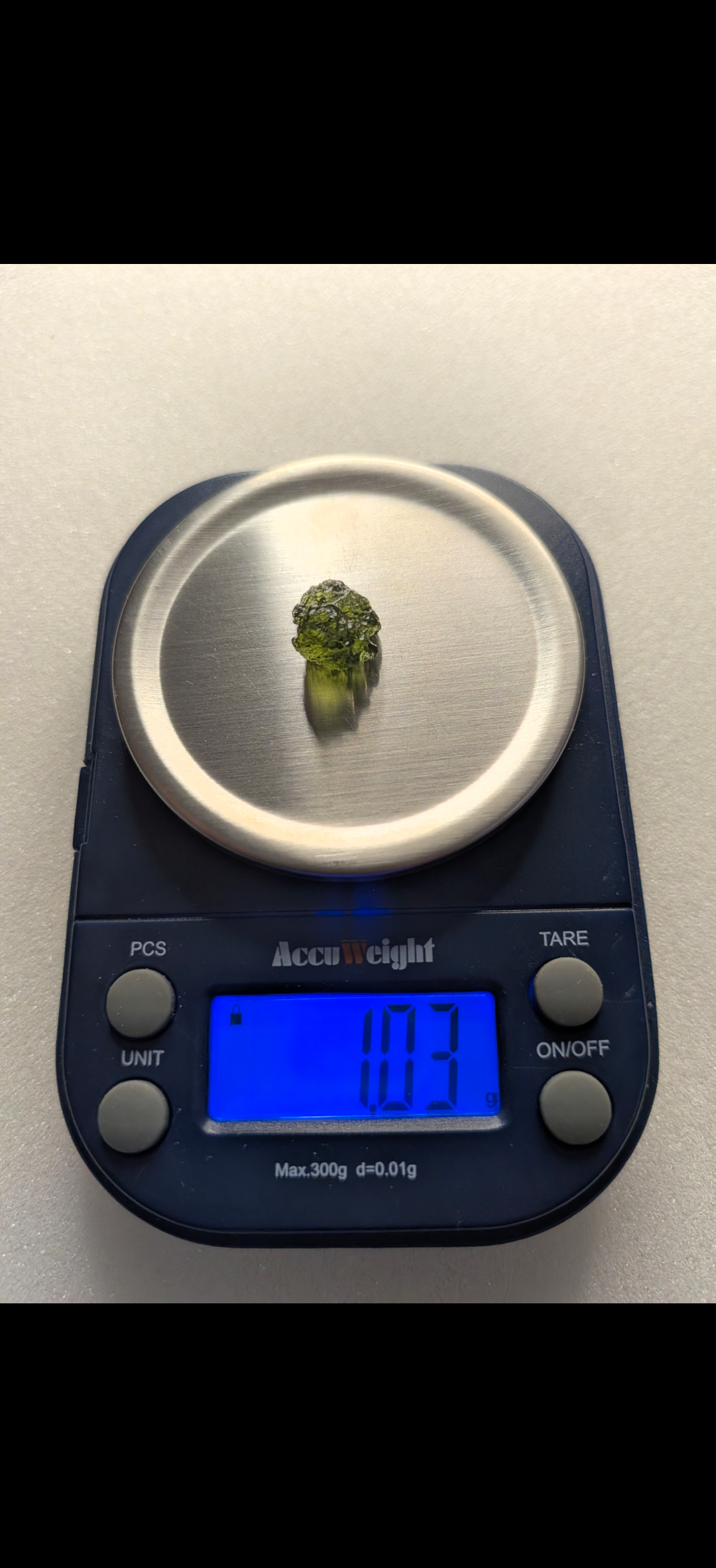 Small Moldavite From Locenice #35 - 1.03g