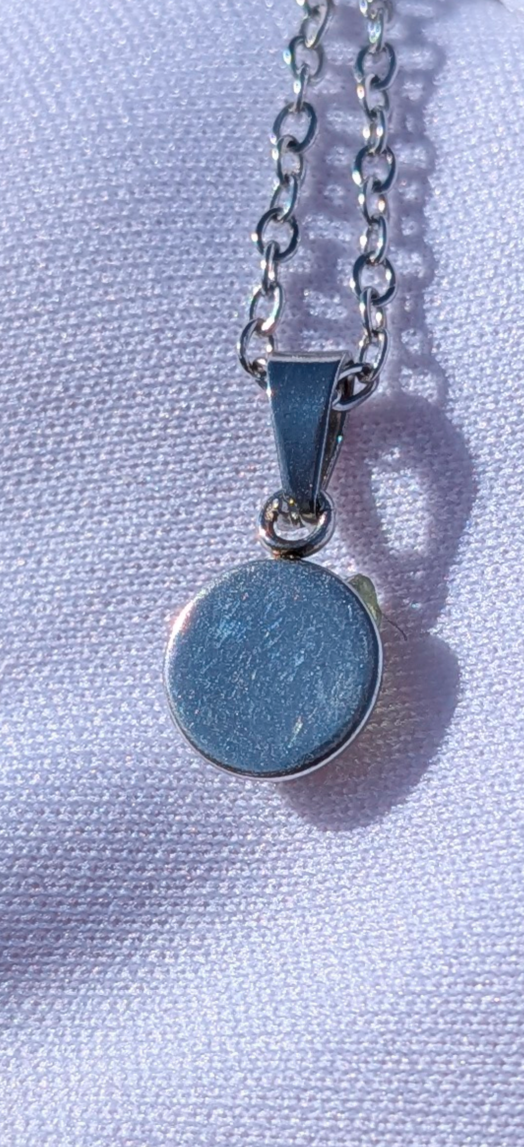 Moldavite Hand-Made Pendant #1 - 0.45g