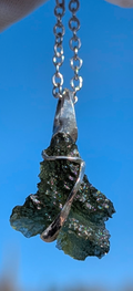 Moldavite Hand-Made Pendant #4 - 1.33g