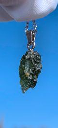 Moldavite Hand-Made Pendant #7 - 1.24g
