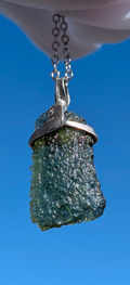 Moldavite Hand-Made Pendant #14 - 2.09g