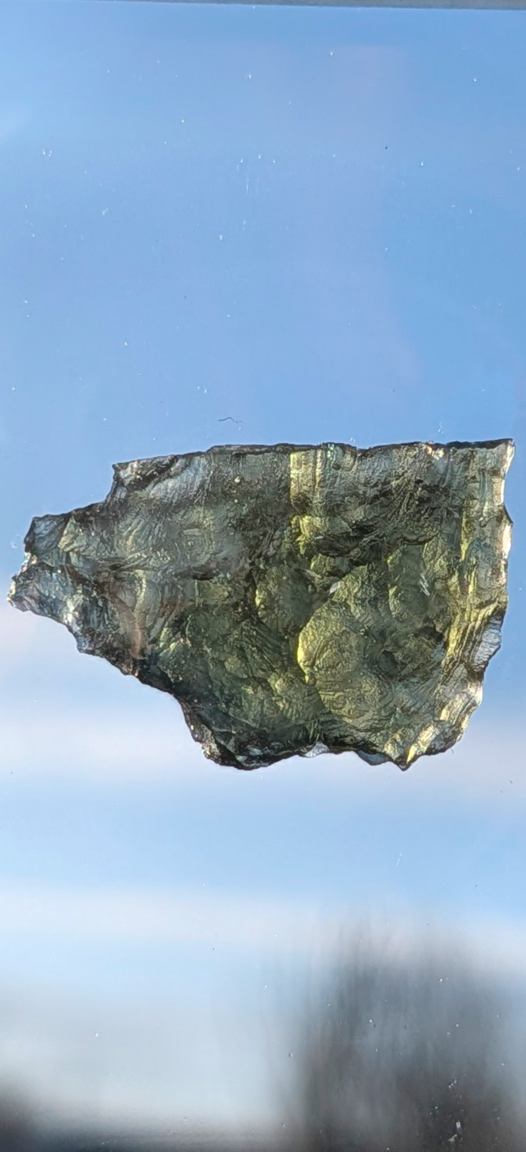 Small Moldavite From Chrastany #2 - 2.10g