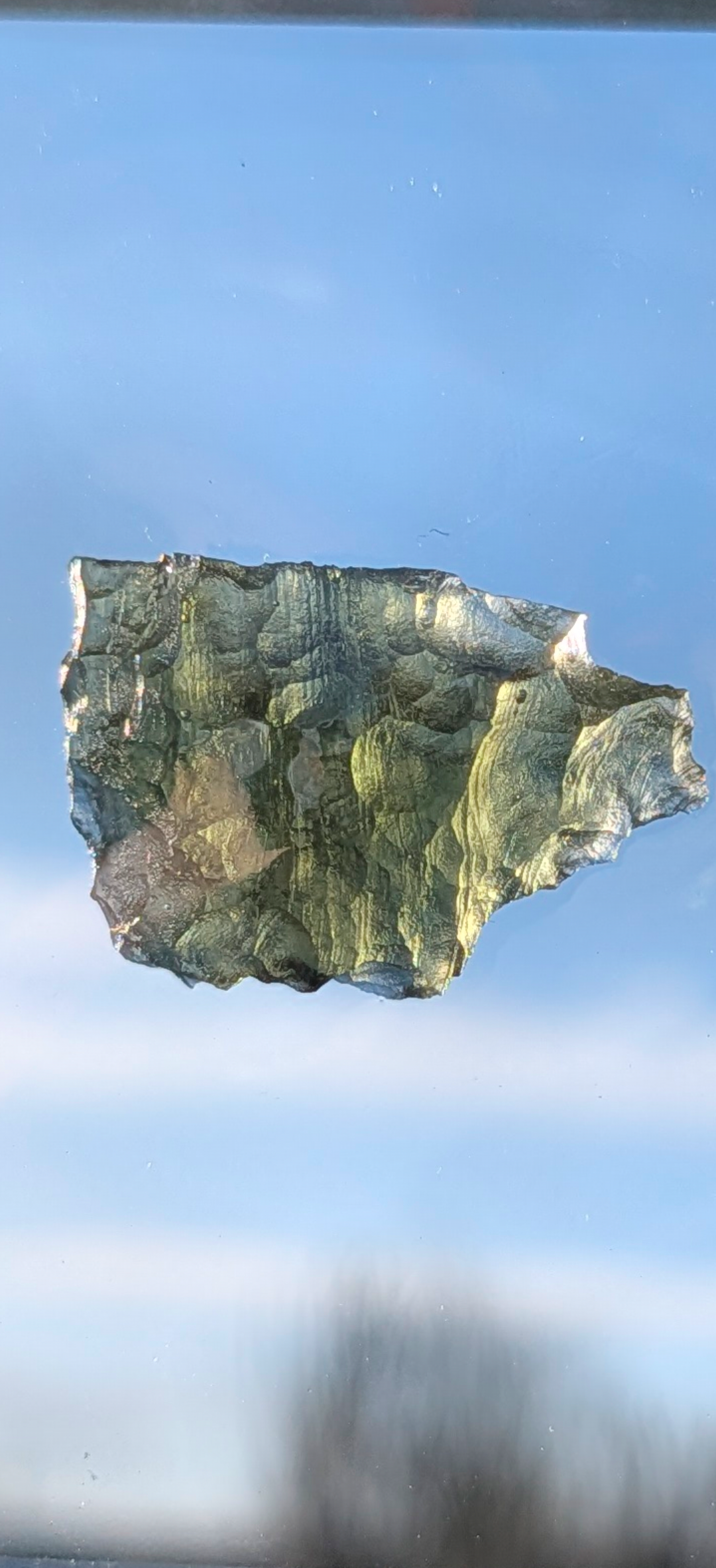 Small Moldavite From Chrastany #2 - 2.10g