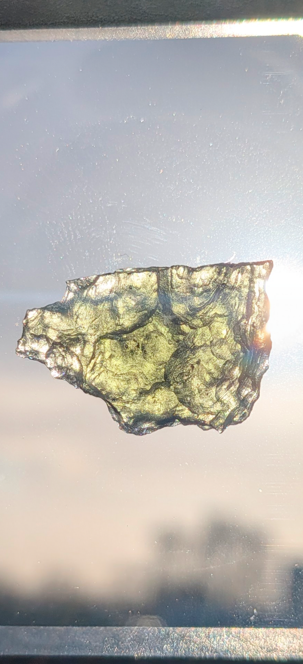 Small Moldavite From Chrastany #2 - 2.10g