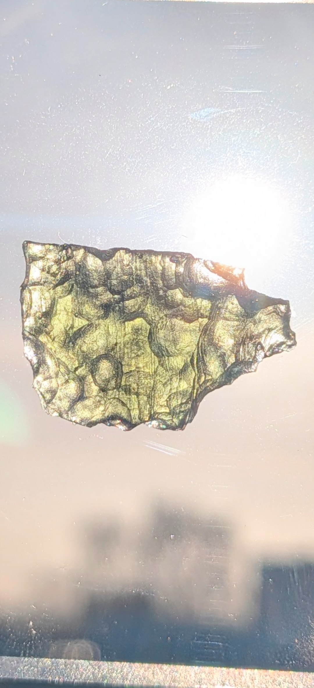 Small Moldavite From Chrastany #2 - 2.10g