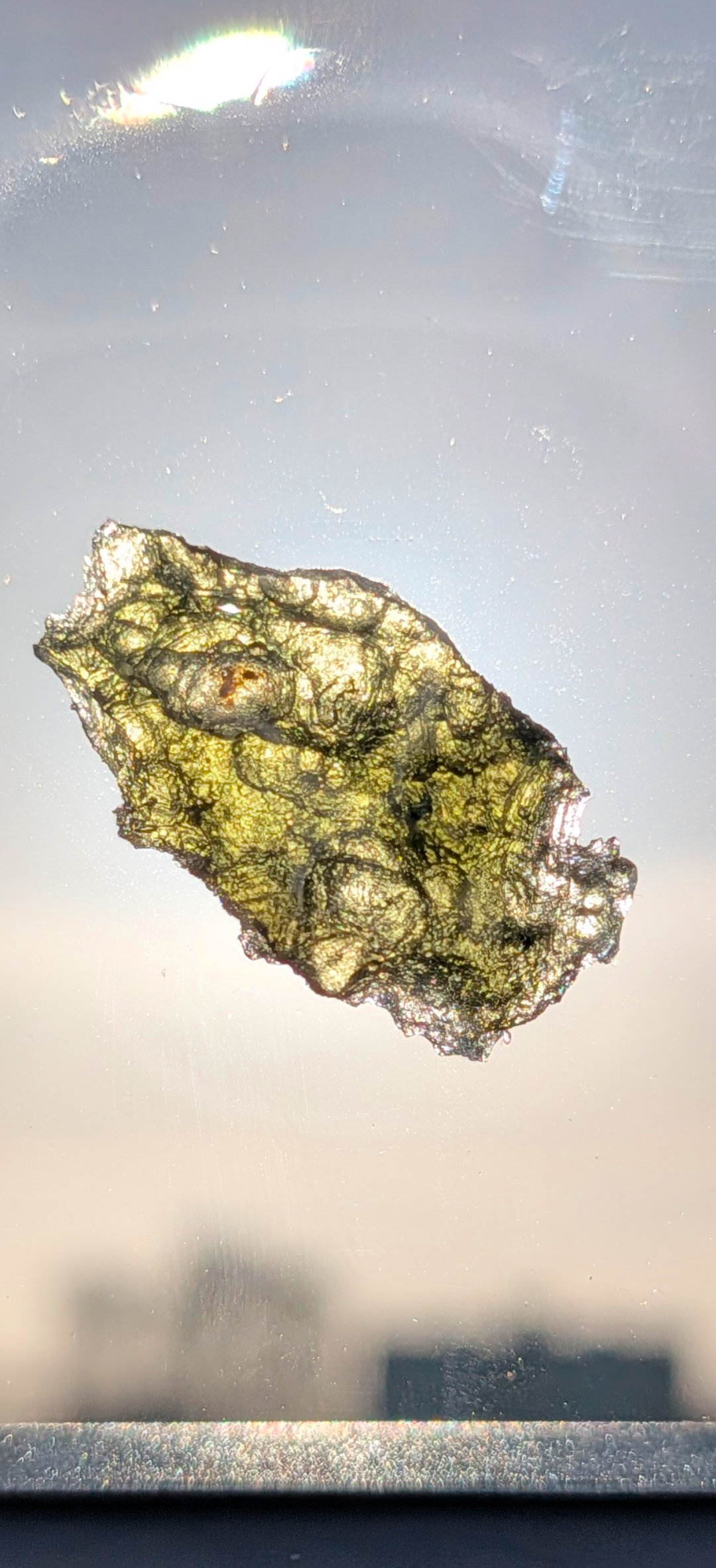 Small Moldavite From Chrastany #3 - 1.56g