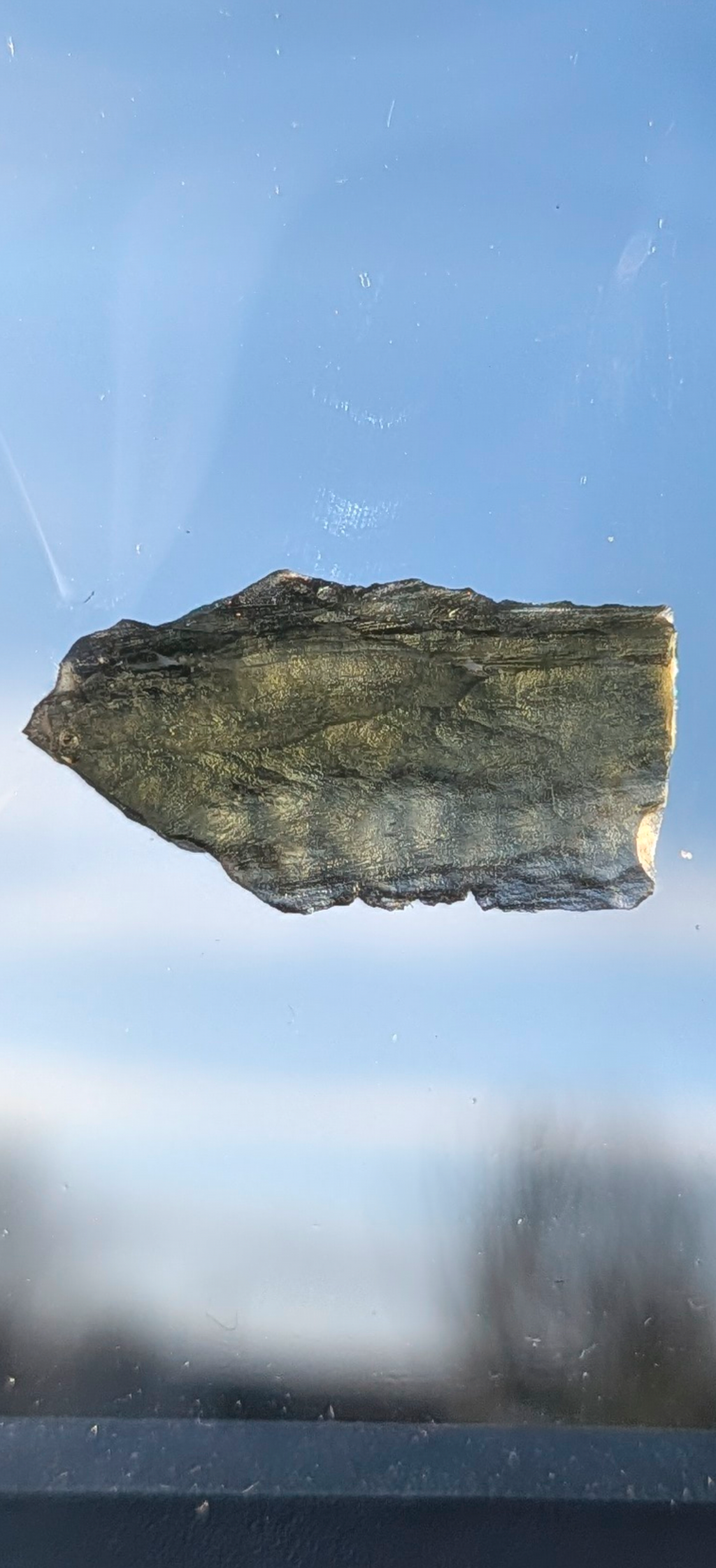 Small Moldavite From Chrastany #4 - 1.68g