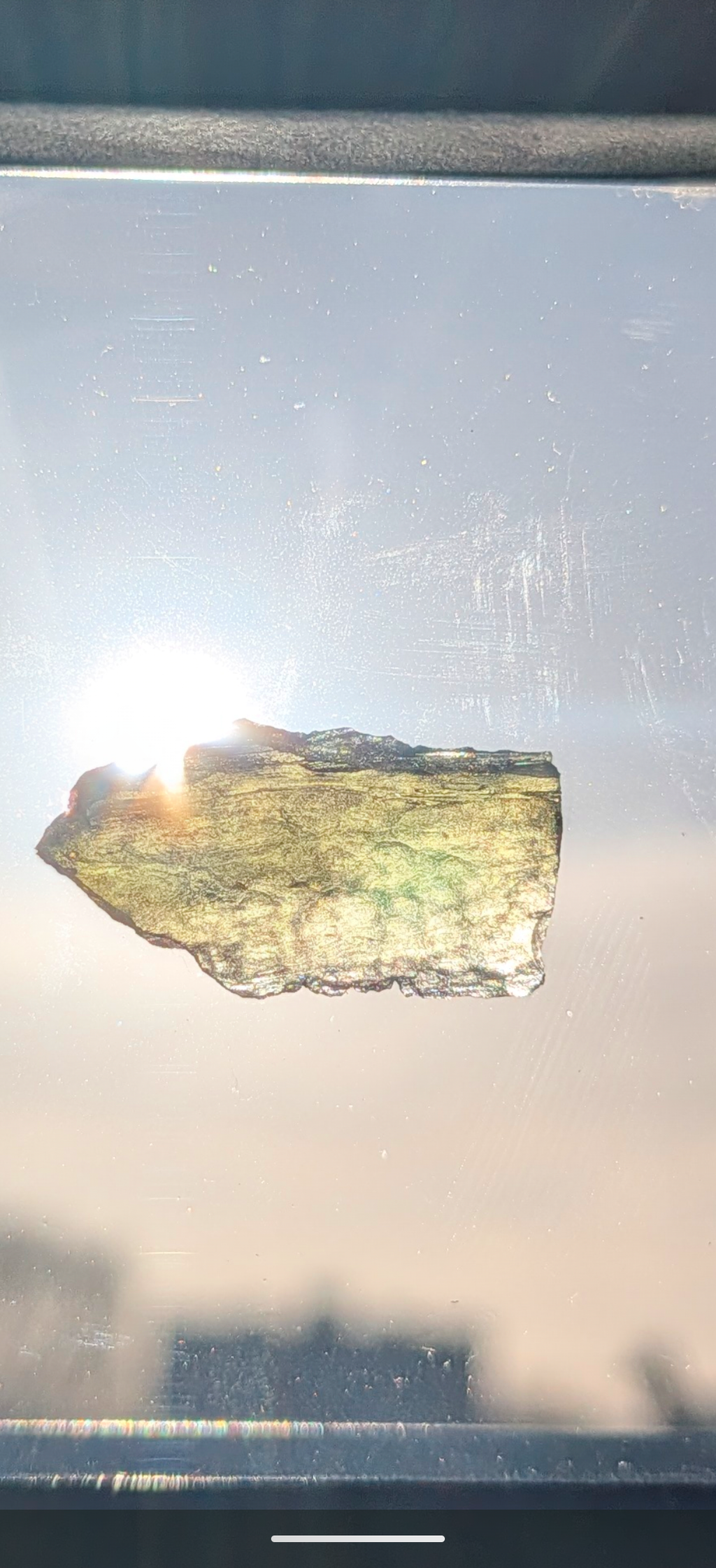 Small Moldavite From Chrastany #4 - 1.68g