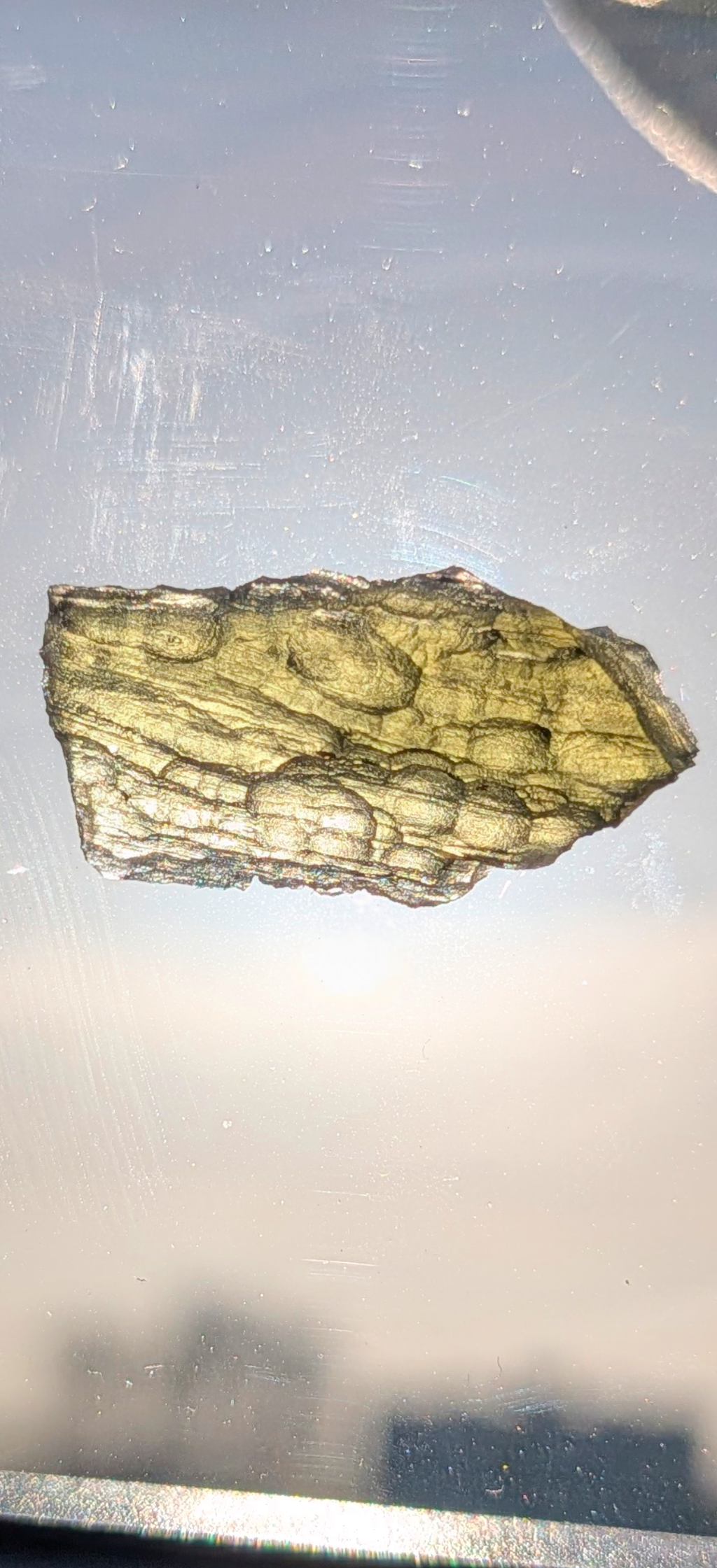 Small Moldavite From Chrastany #4 - 1.68g