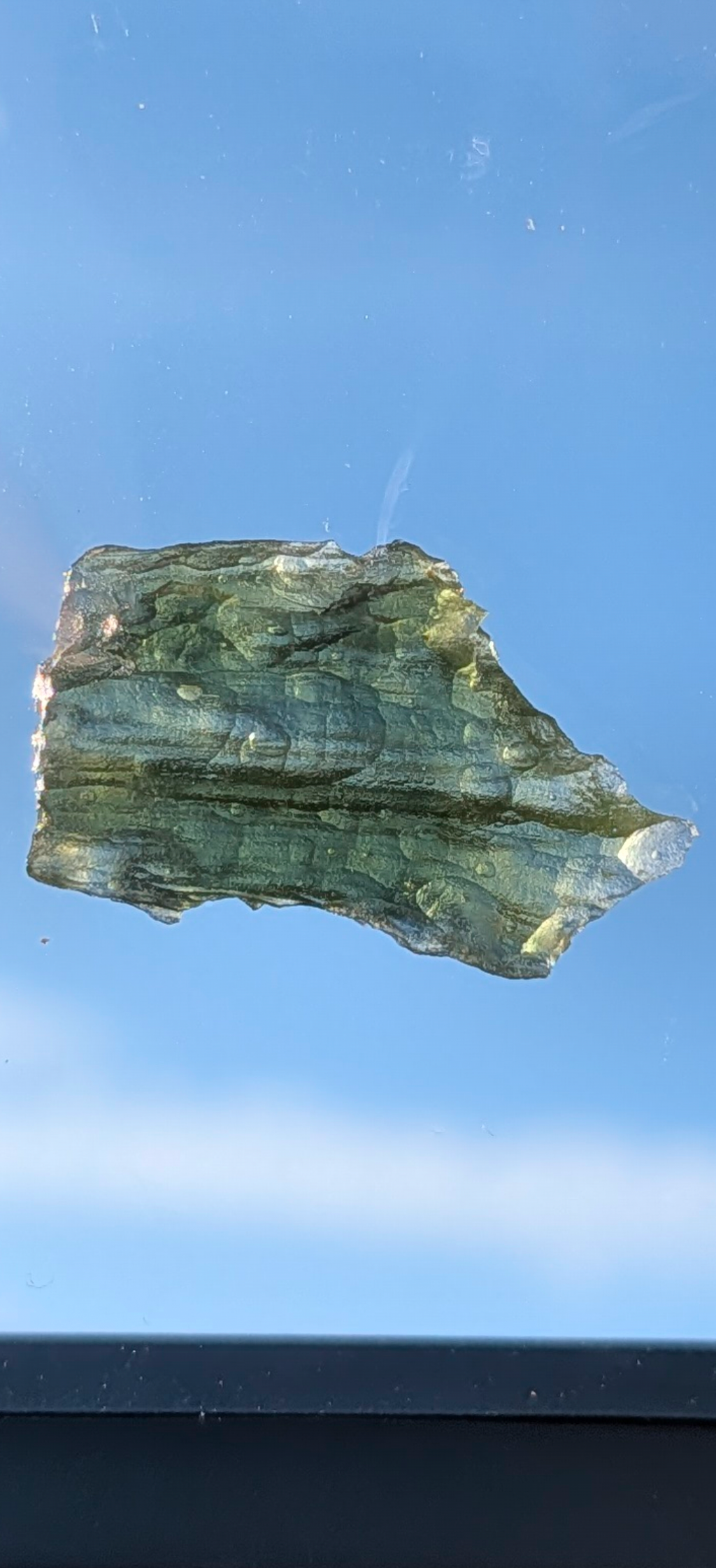 Small Moldavite From Chrastany #5 - 1.53g