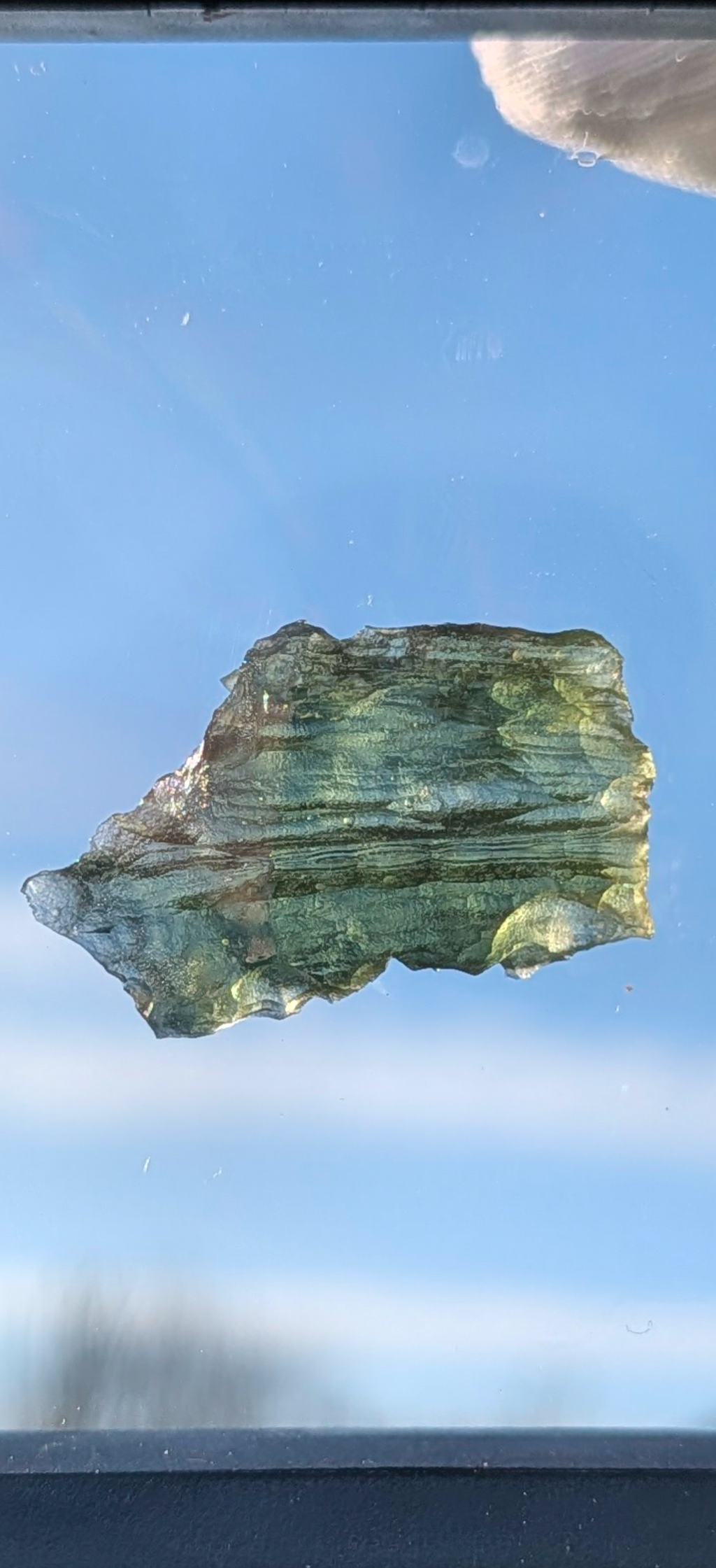 Small Moldavite From Chrastany #5 - 1.53g