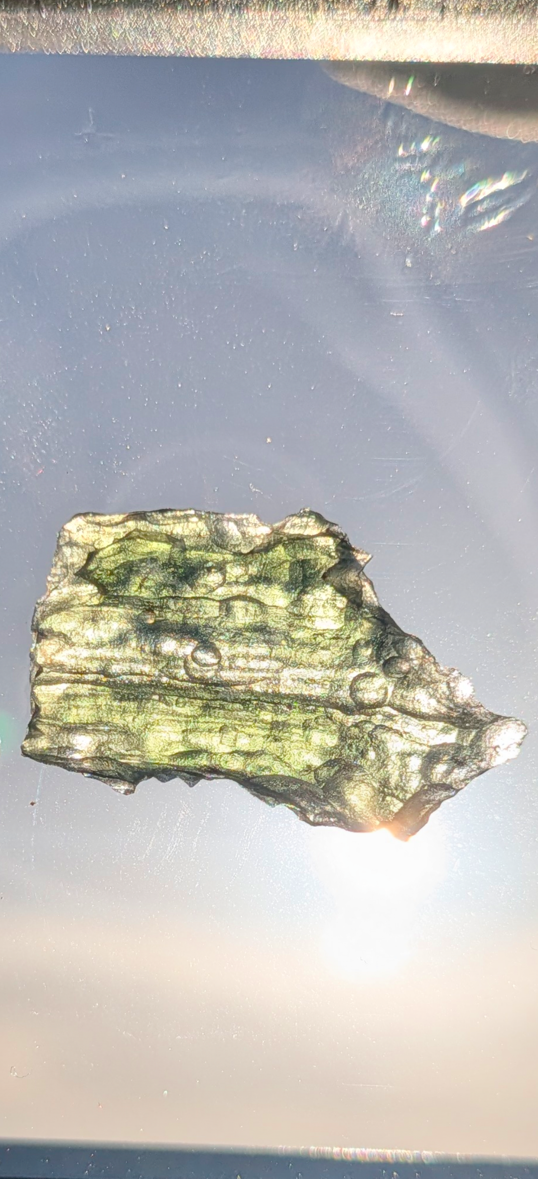 Small Moldavite From Chrastany #5 - 1.53g