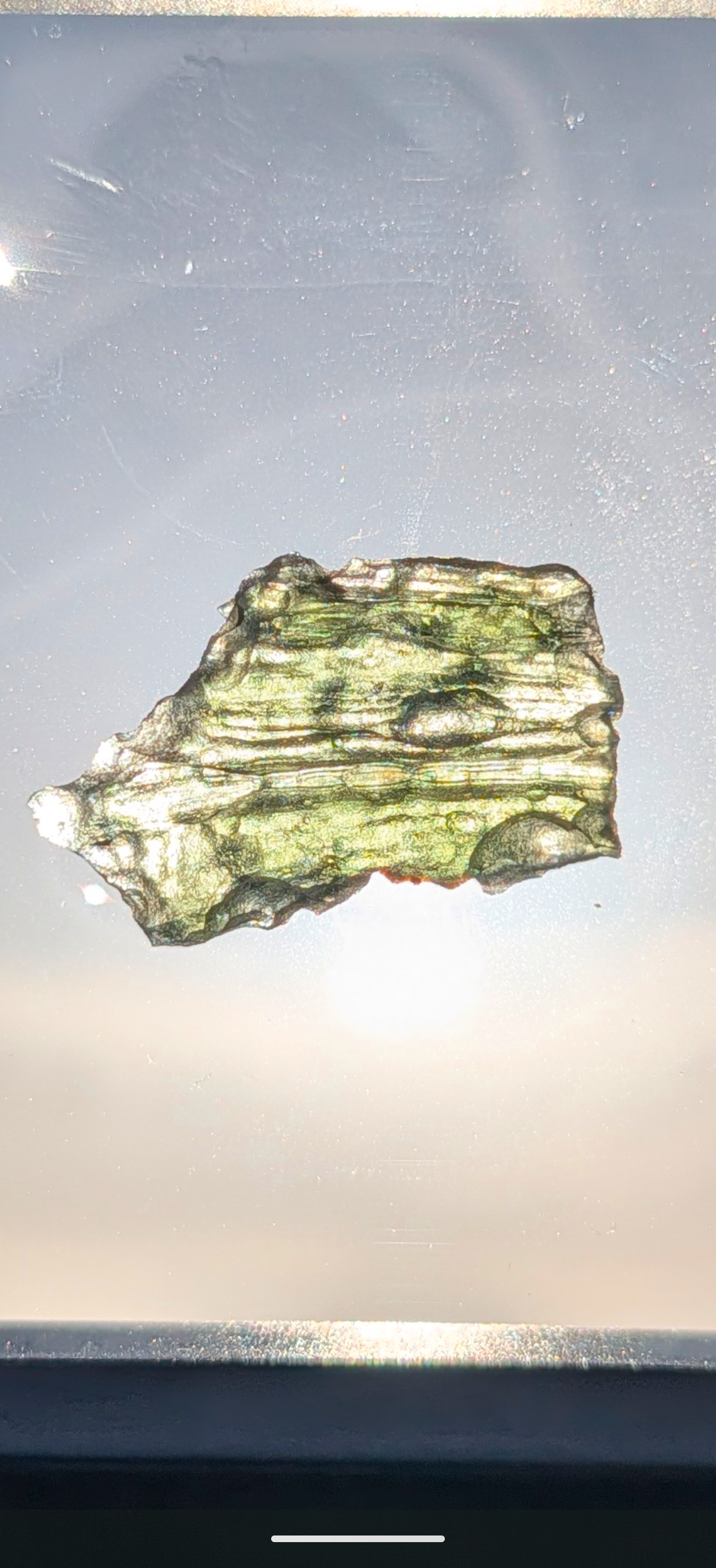 Small Moldavite From Chrastany #5 - 1.53g