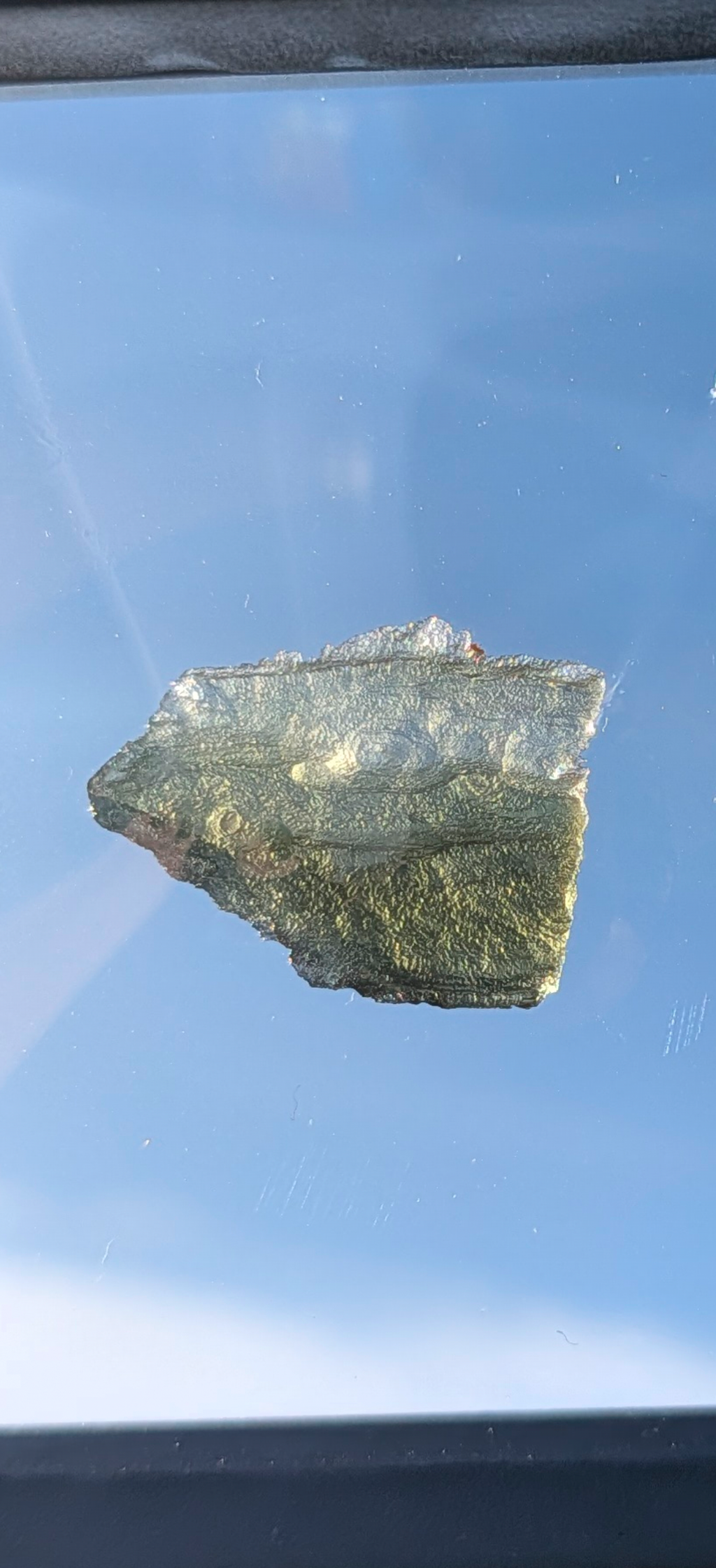 Small Moldavite From Chrastany #7 - 1.43g