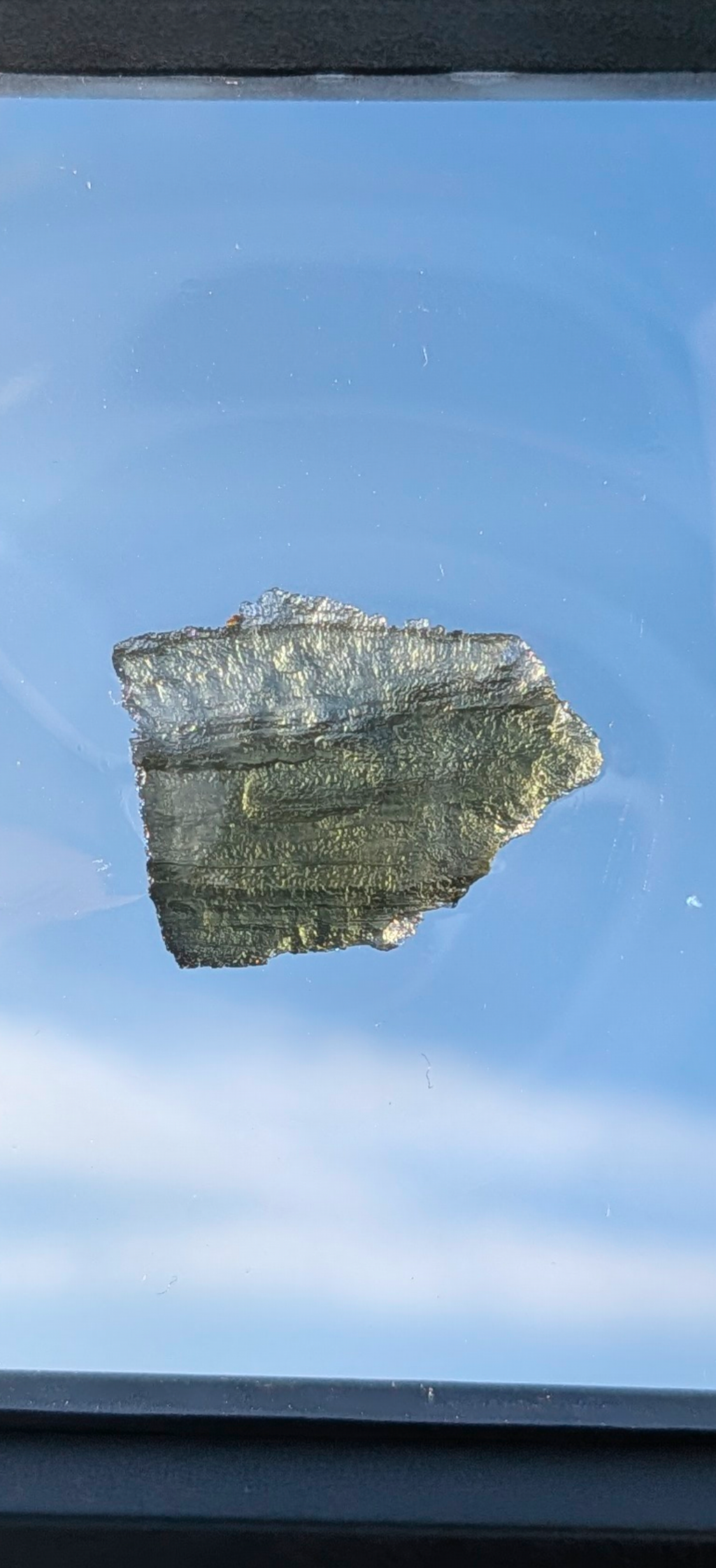 Small Moldavite From Chrastany #7 - 1.43g