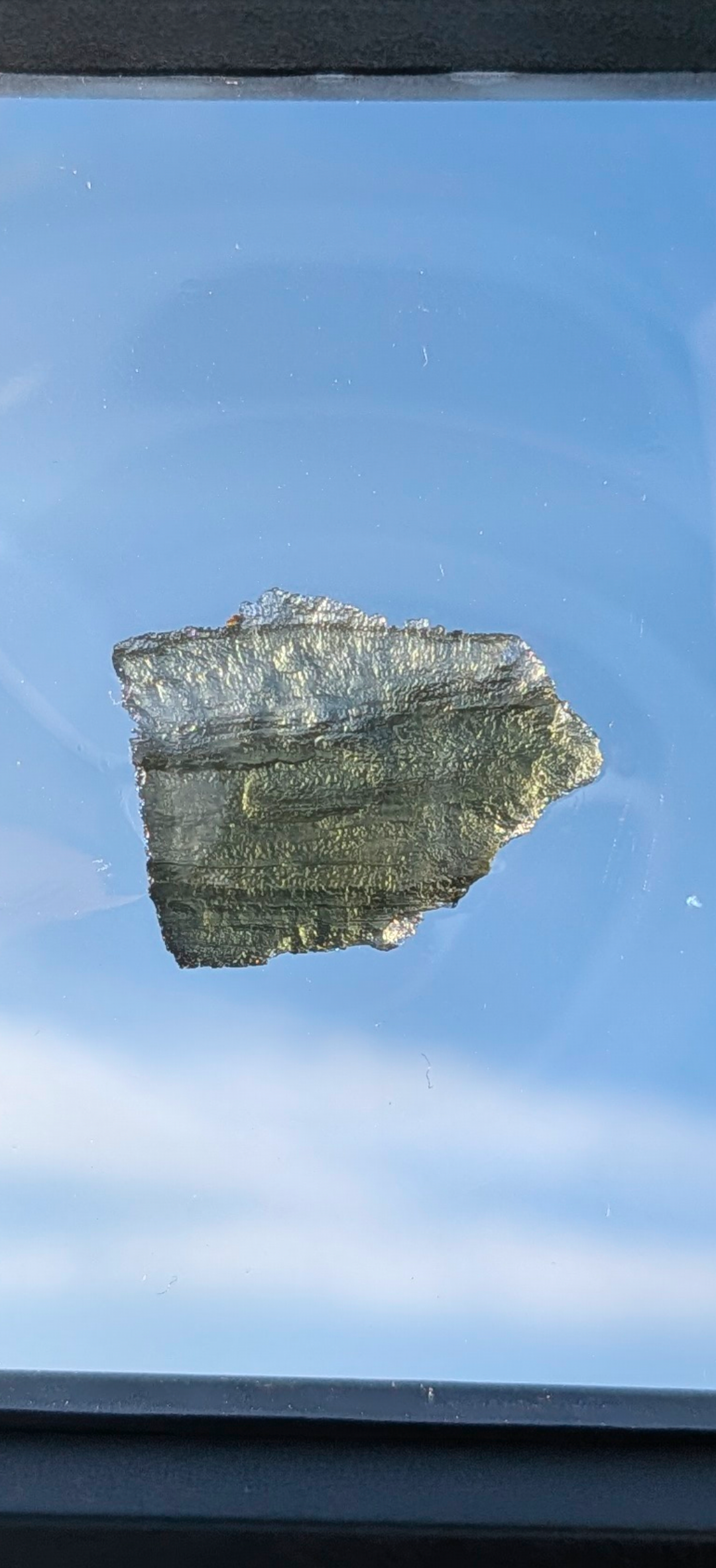 Small Moldavite From Chrastany #7 - 1.43g