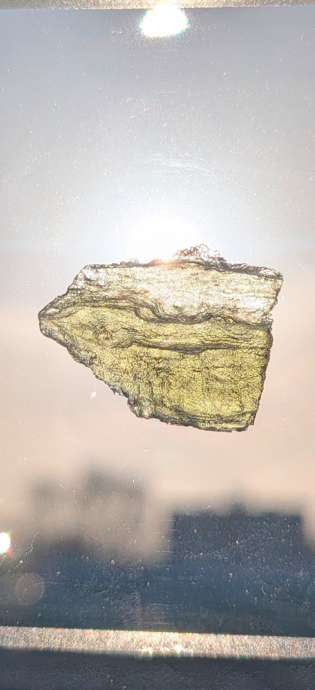 Small Moldavite From Chrastany #7 - 1.43g