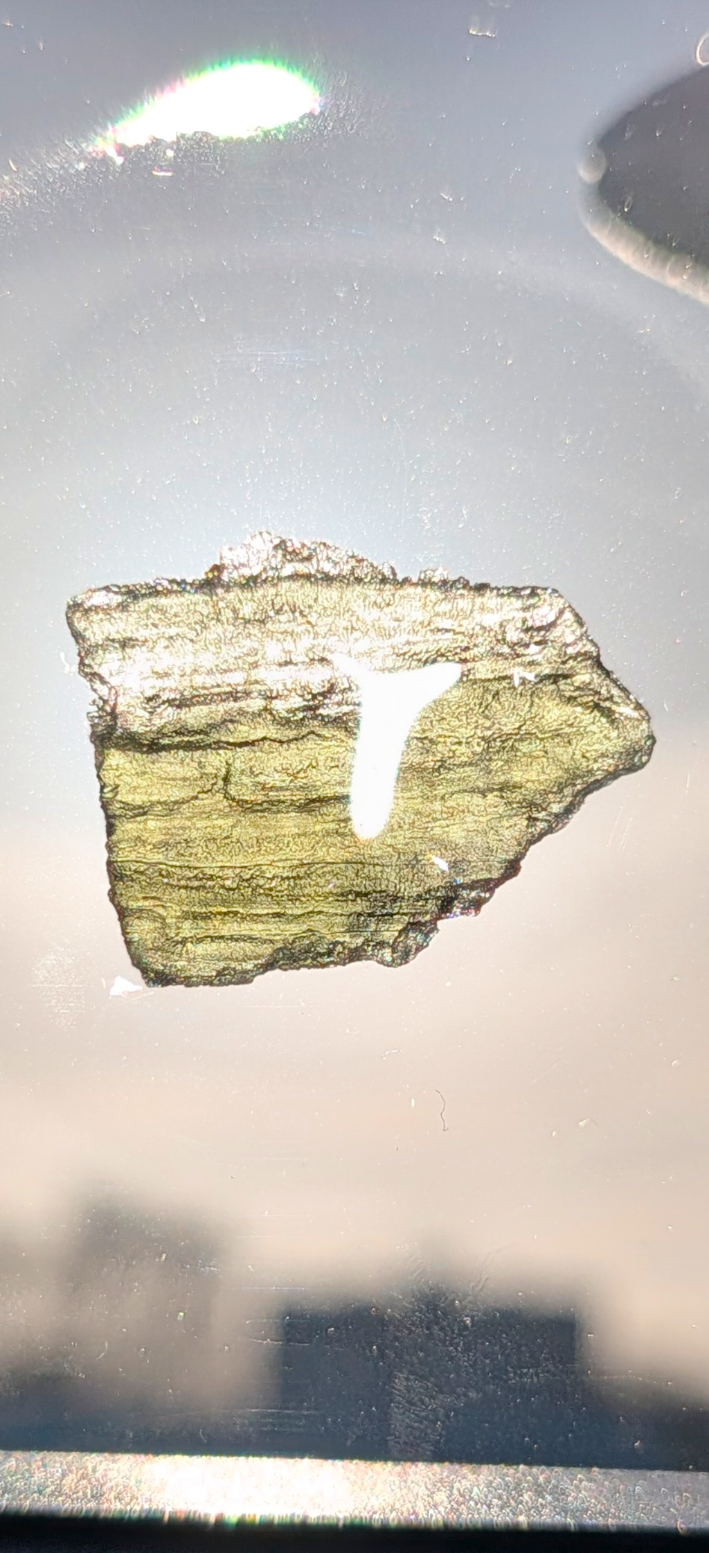 Small Moldavite From Chrastany #7 - 1.43g