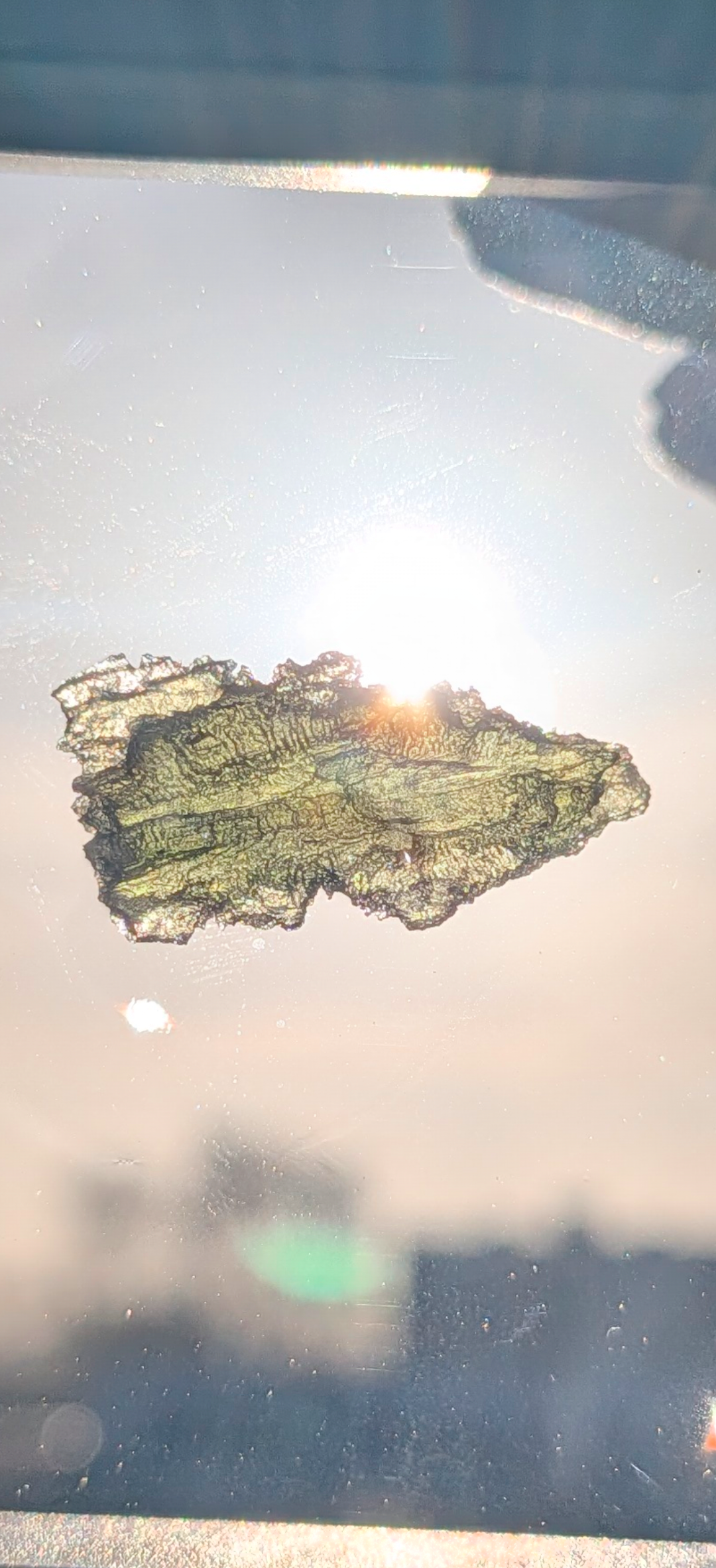 Small Moldavite From Chrastany #8 - 1.50g