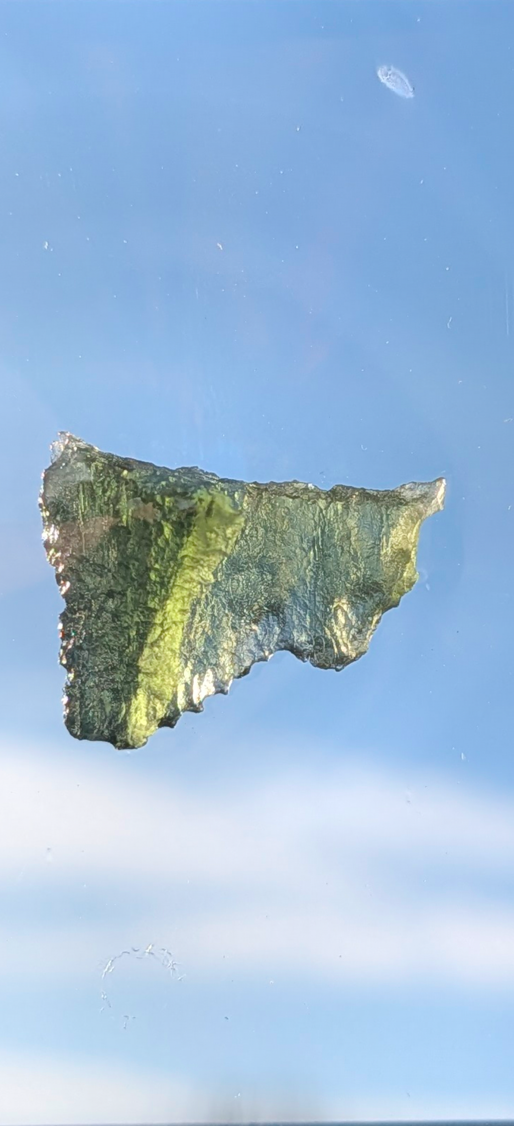 Small Moldavite From Chrastany #9 - 1.33g