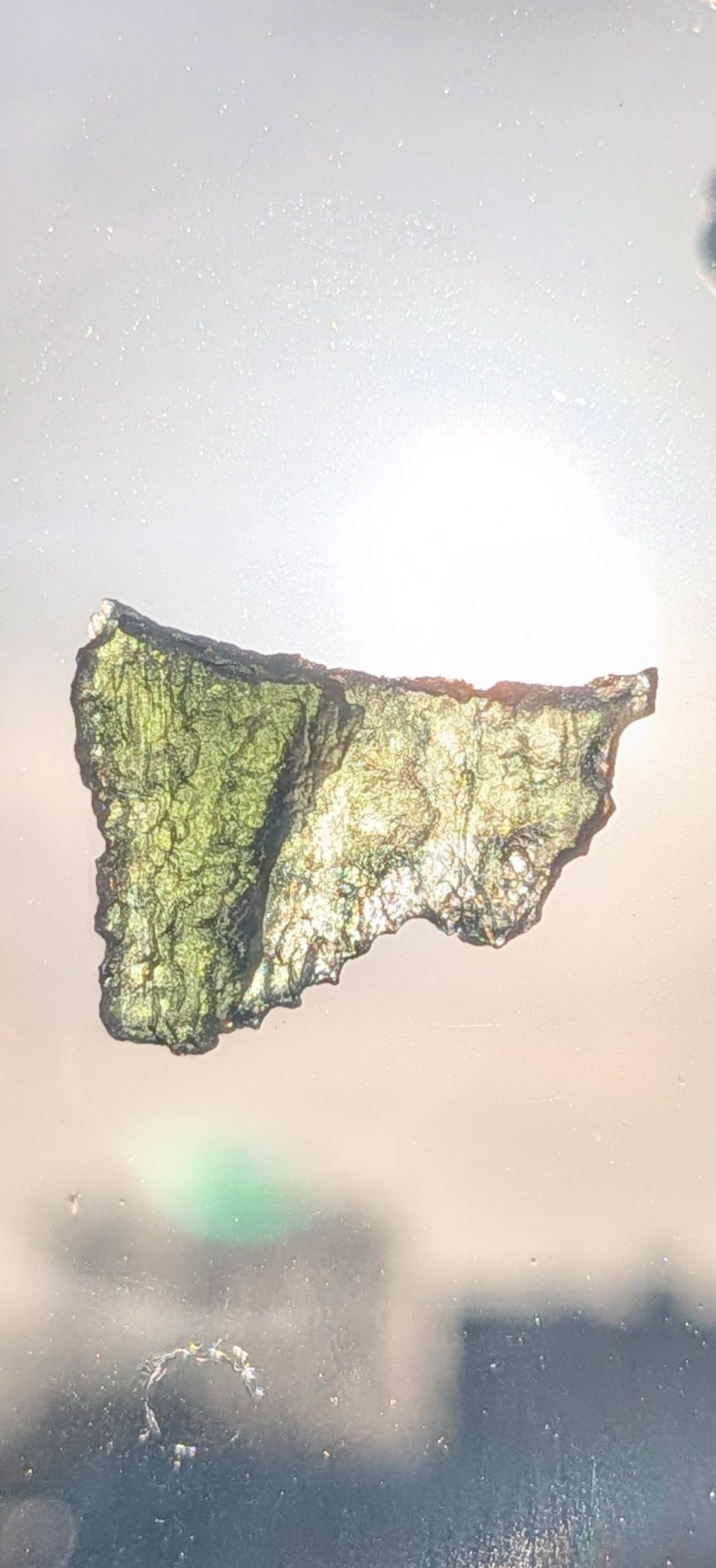 Small Moldavite From Chrastany #9 - 1.33g