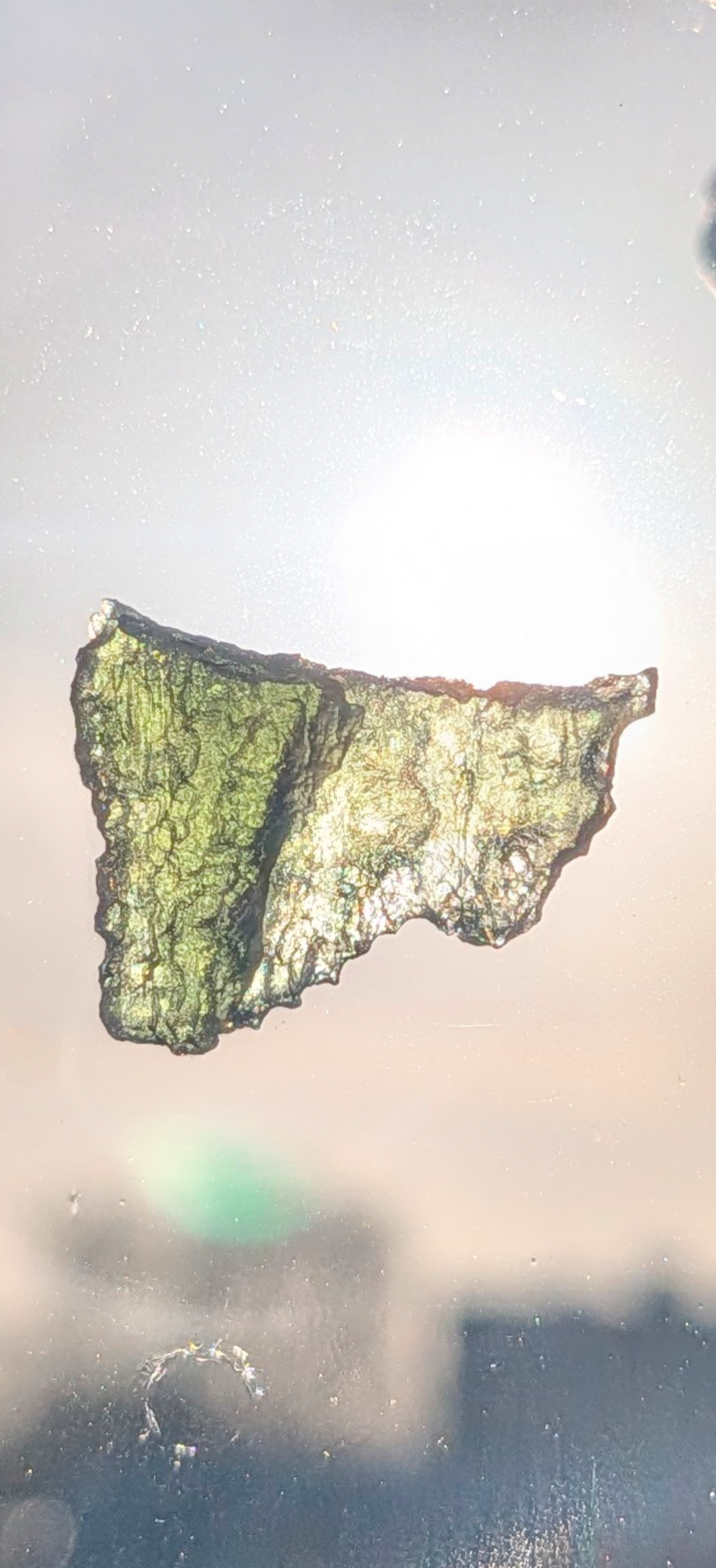 Small Moldavite From Chrastany #9 - 1.33g