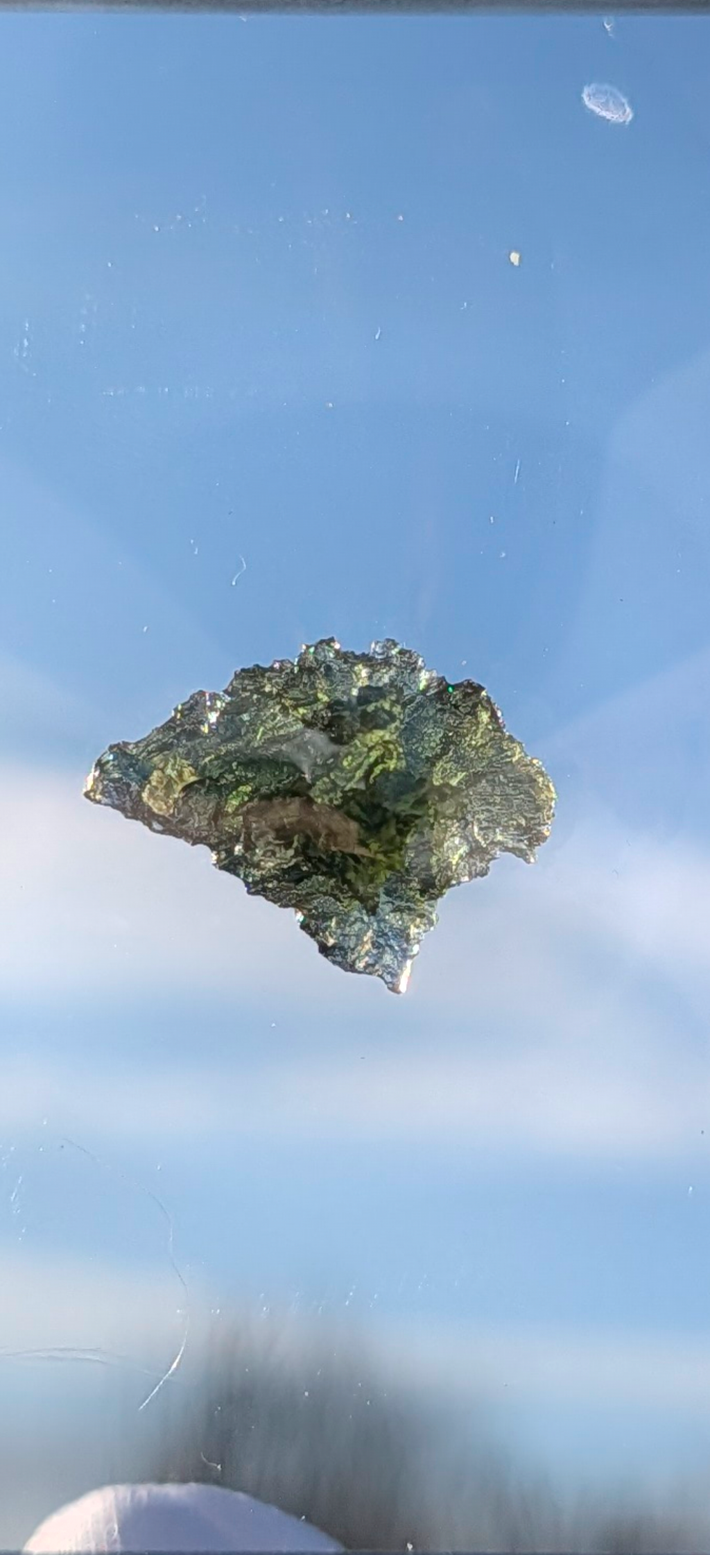 Small Moldavite From Chrastany #11 - 0.80g
