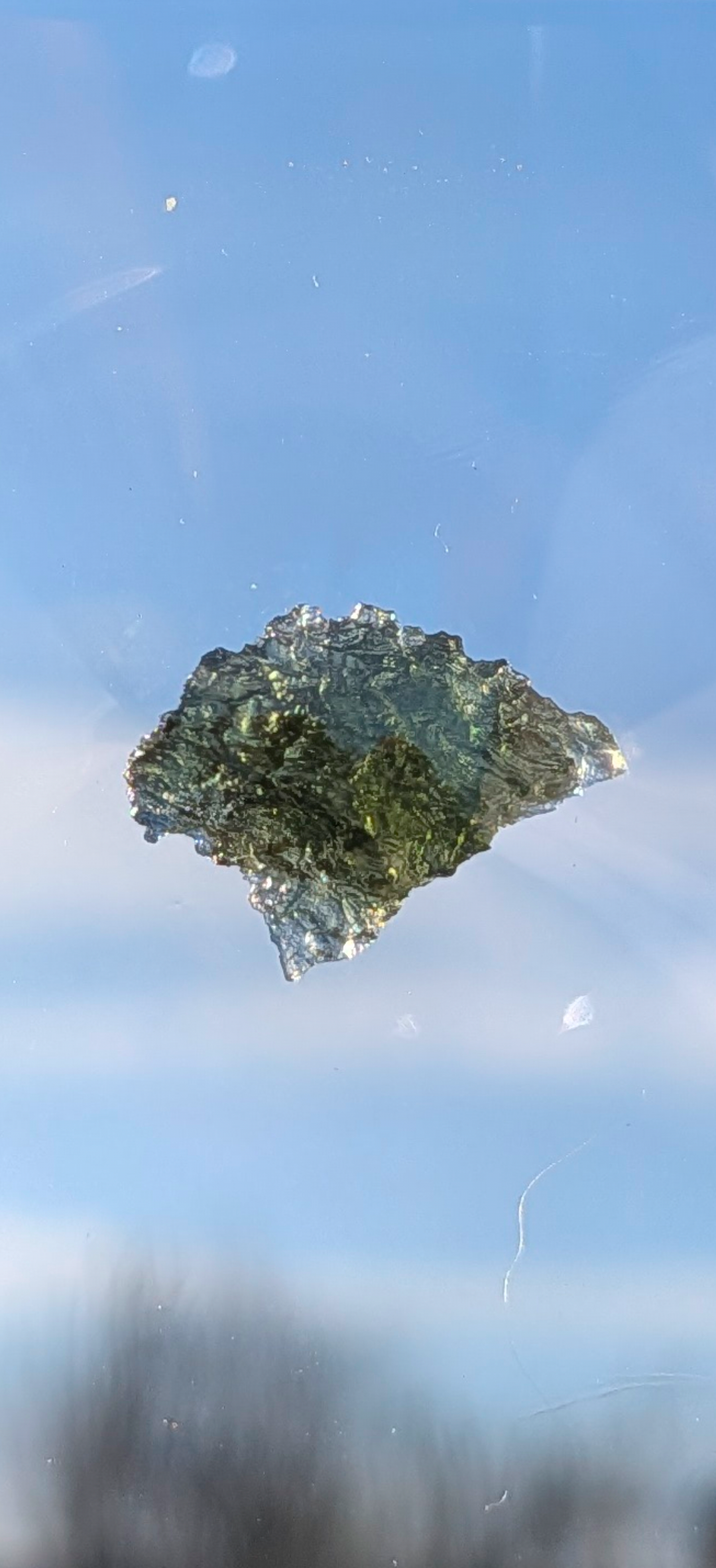 Small Moldavite From Chrastany #11 - 0.80g
