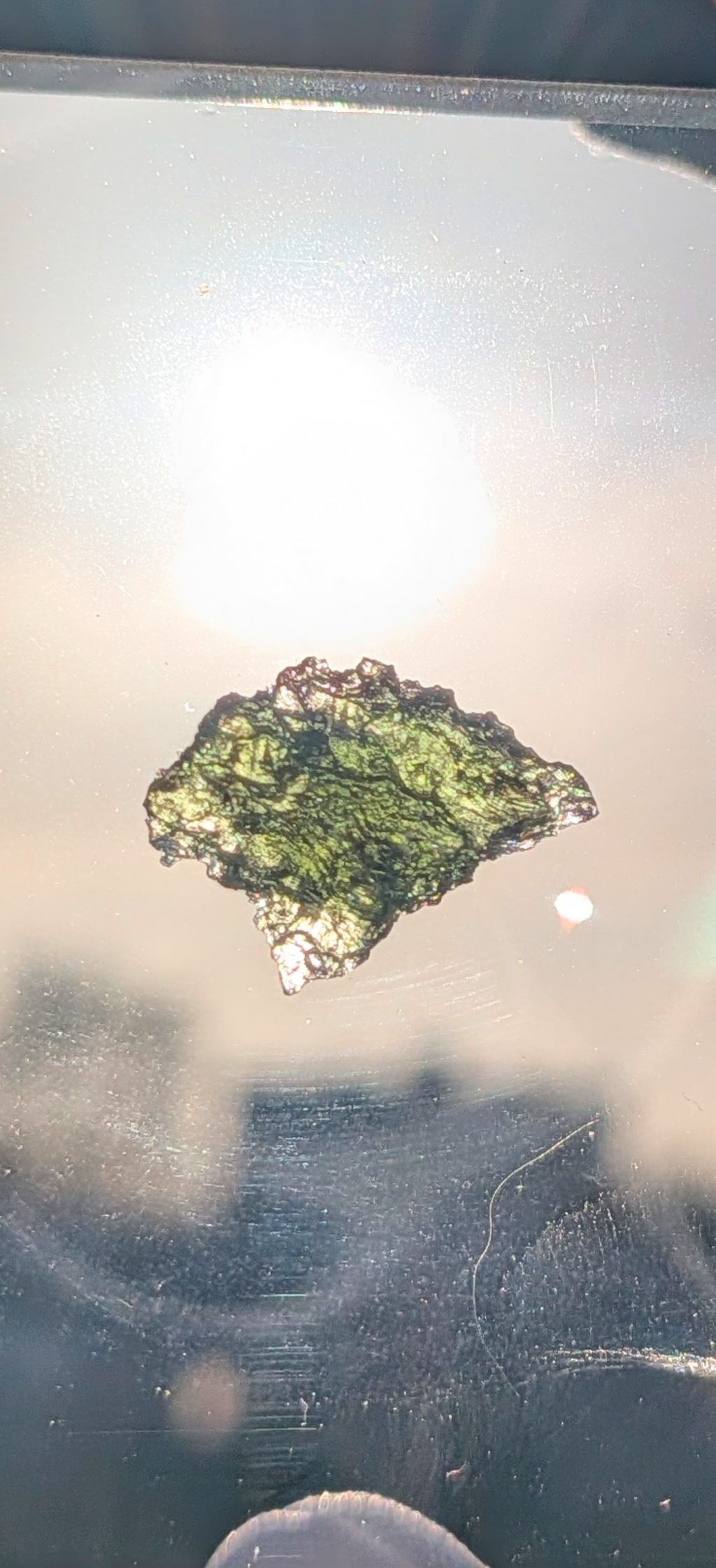 Small Moldavite From Chrastany #11 - 0.80g