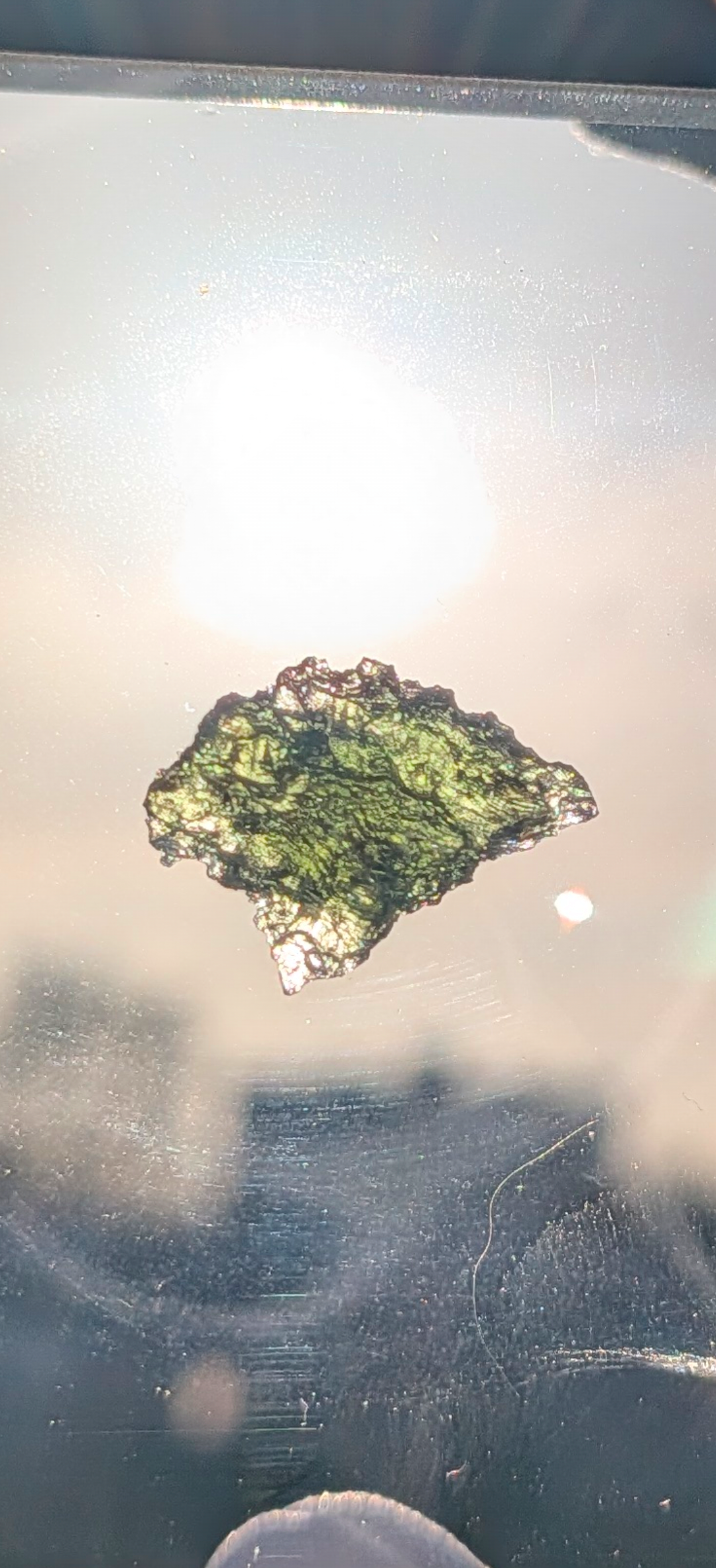 Small Moldavite From Chrastany #11 - 0.80g