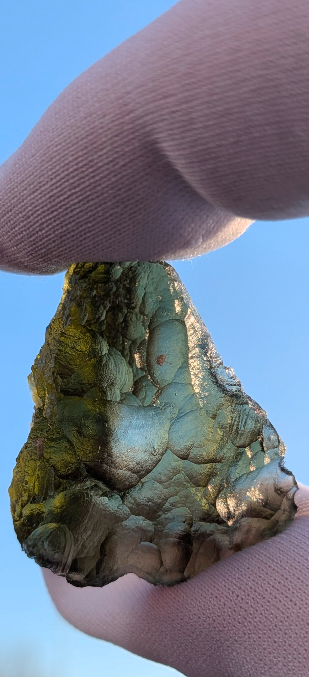A++ Grade Moldavite From Horni Chrastany #26 - 8.03g