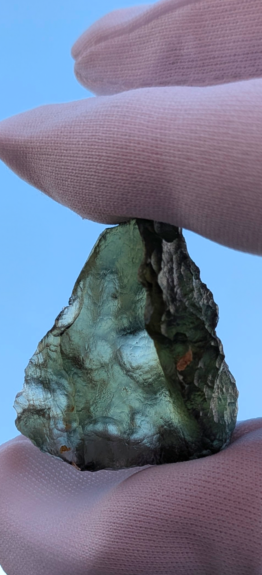 A++ Grade Moldavite From Horni Chrastany #26 - 8.03g