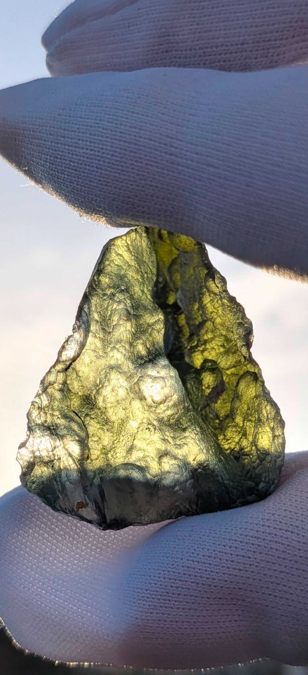 A++ Grade Moldavite From Horni Chrastany #26 - 8.03g