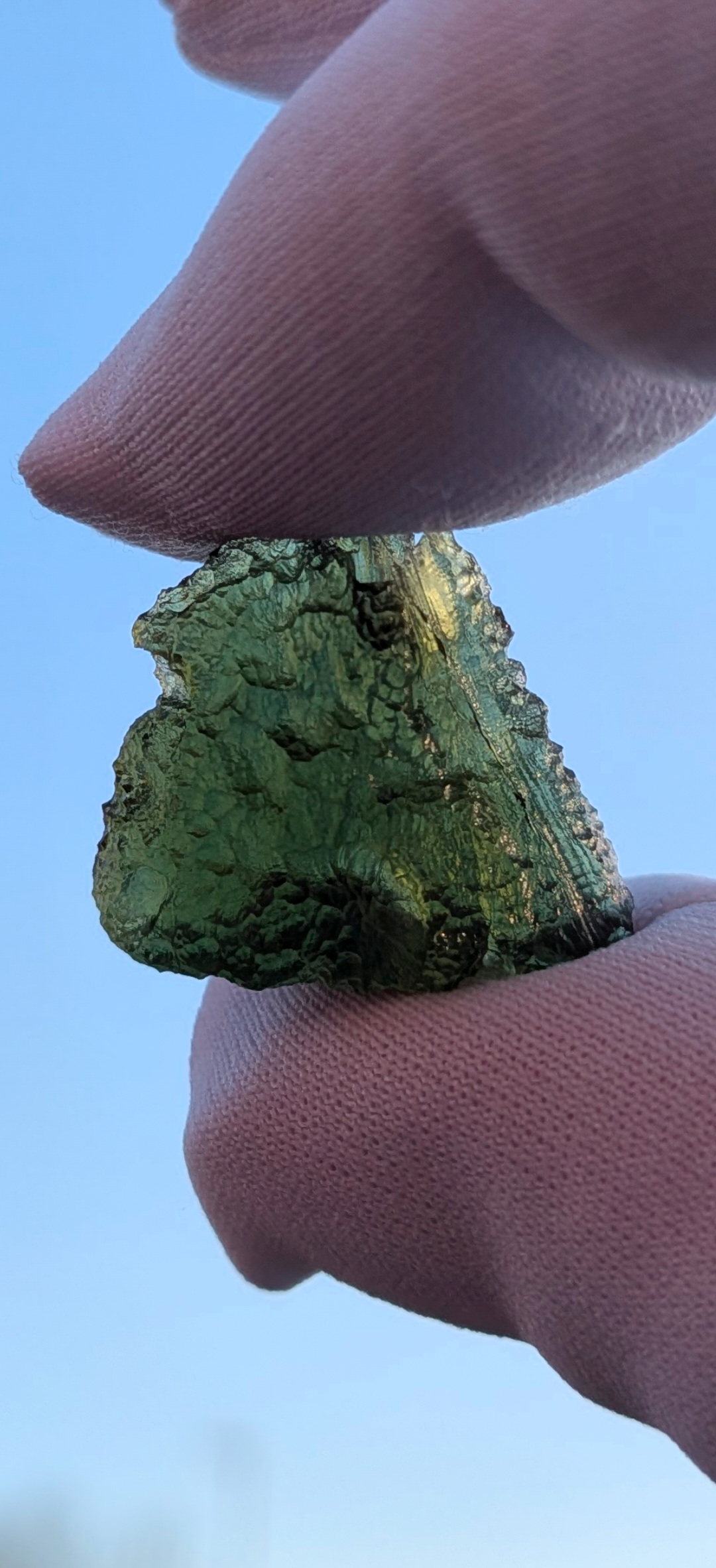A++ Grade Moldavite From Vrabce #27 - 4.20g