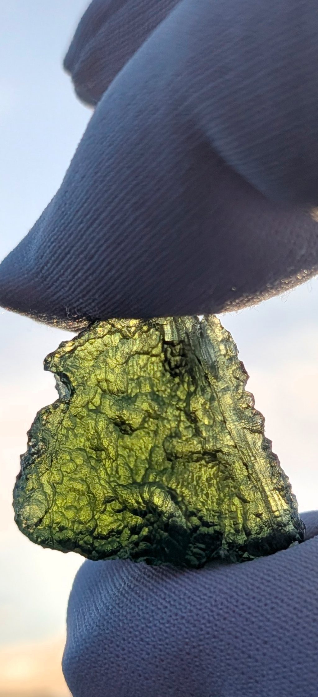 A++ Grade Moldavite From Vrabce #27 - 4.20g