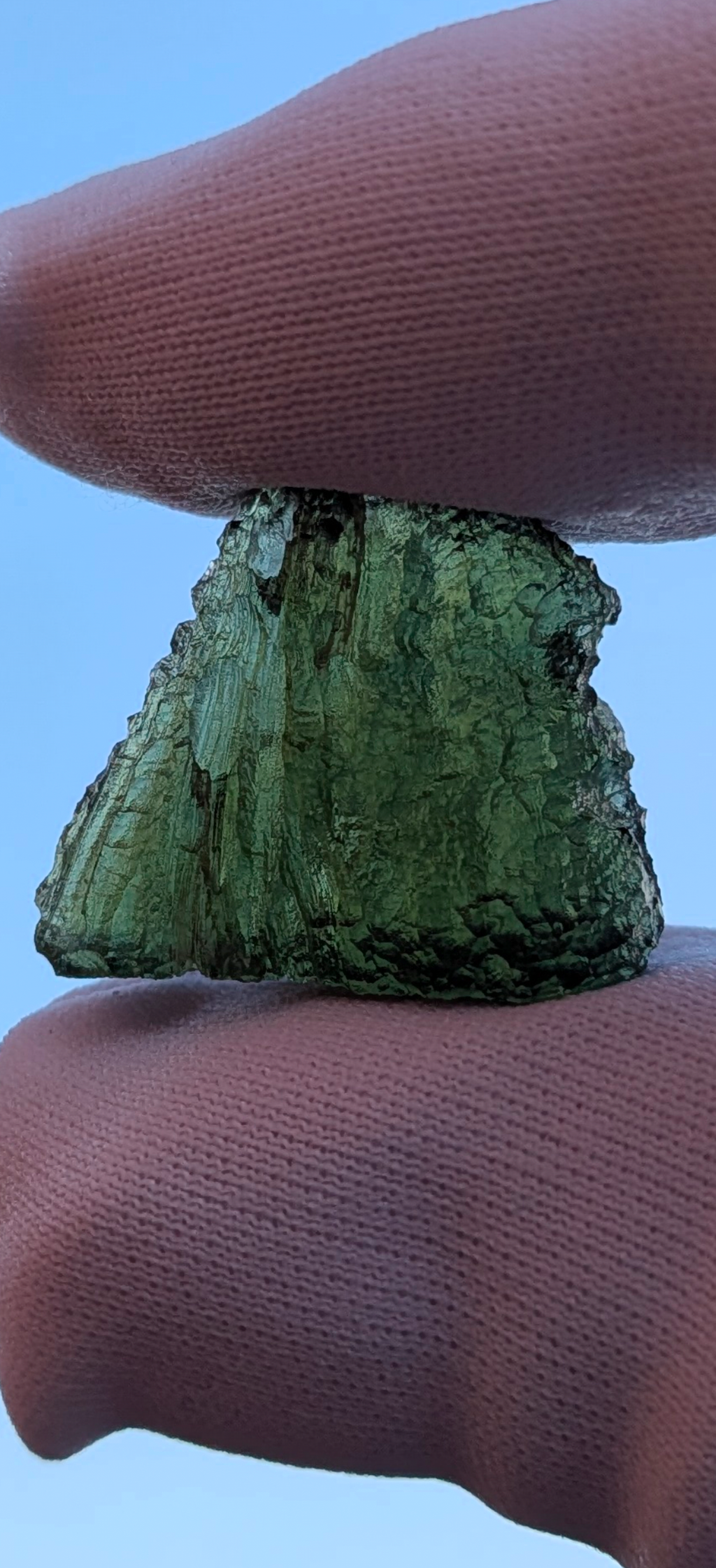 A++ Grade Moldavite From Vrabce #27 - 4.20g