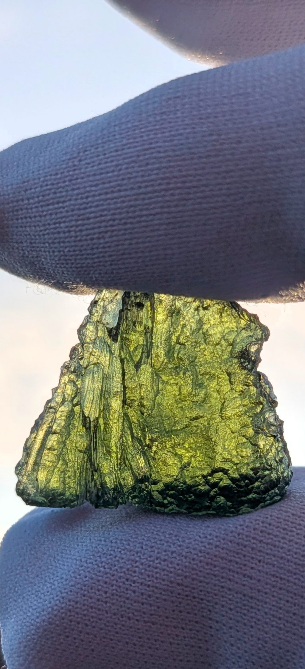 A++ Grade Moldavite From Vrabce #27 - 4.20g