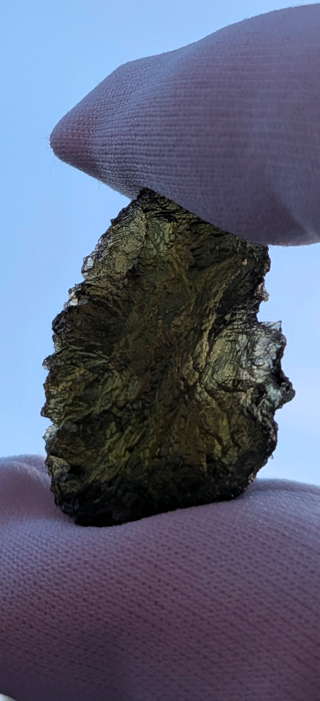 A++ Grade Moldavite From Nesmen Forest #28 - 4.68g