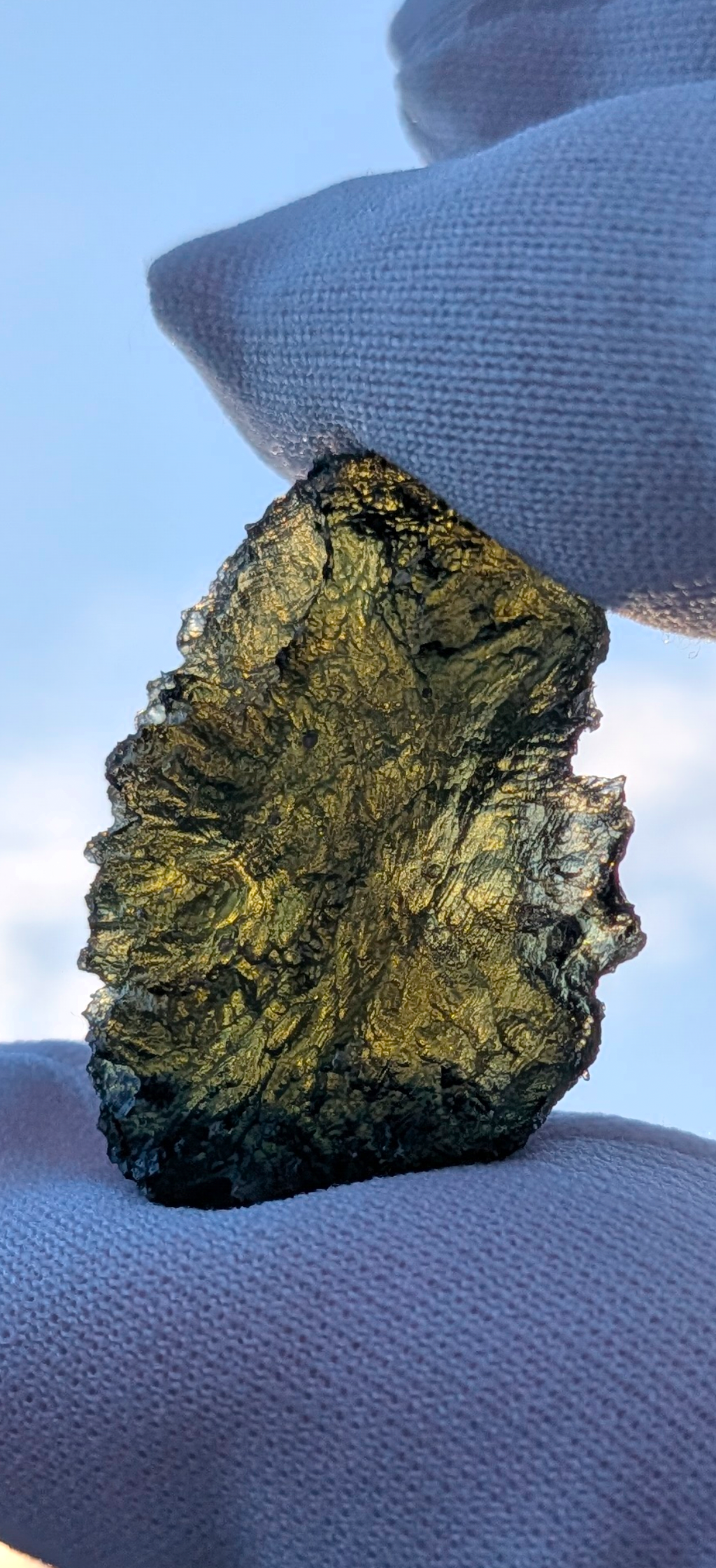 A++ Grade Moldavite From Nesmen Forest #28 - 4.68g