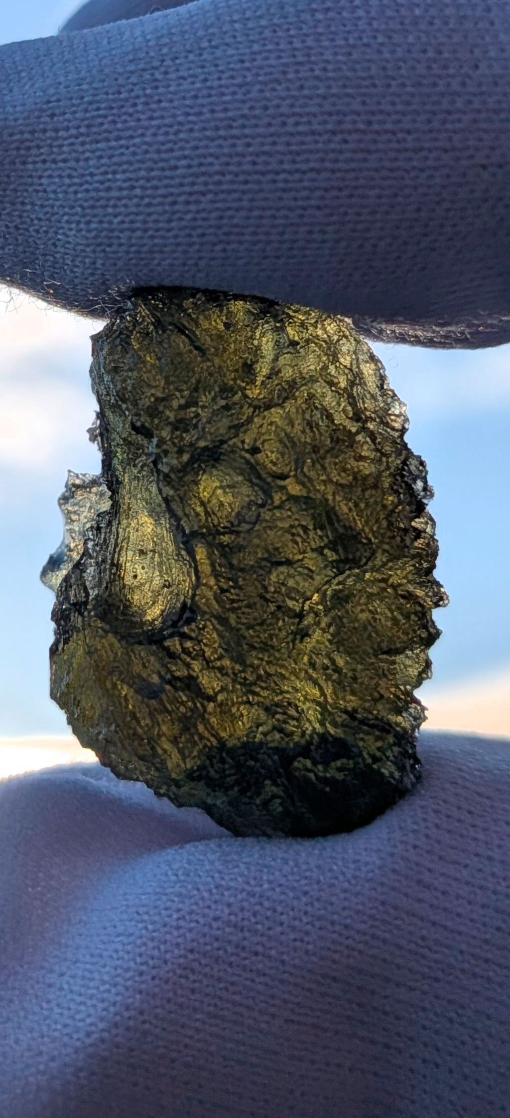 A++ Grade Moldavite From Nesmen Forest #28 - 4.68g