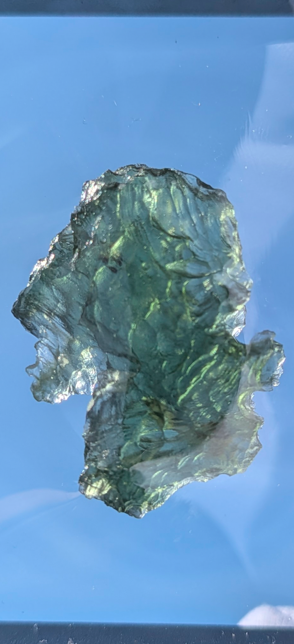 A++ Grade Moldavite From Marouskovo Pole #22 - 3.84g