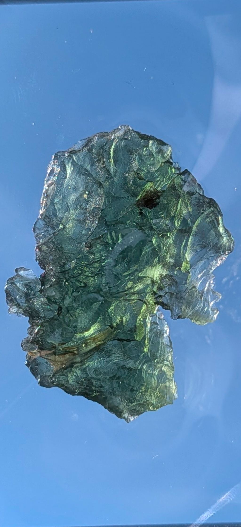 A++ Grade Moldavite From Marouskovo Pole #22 - 3.84g