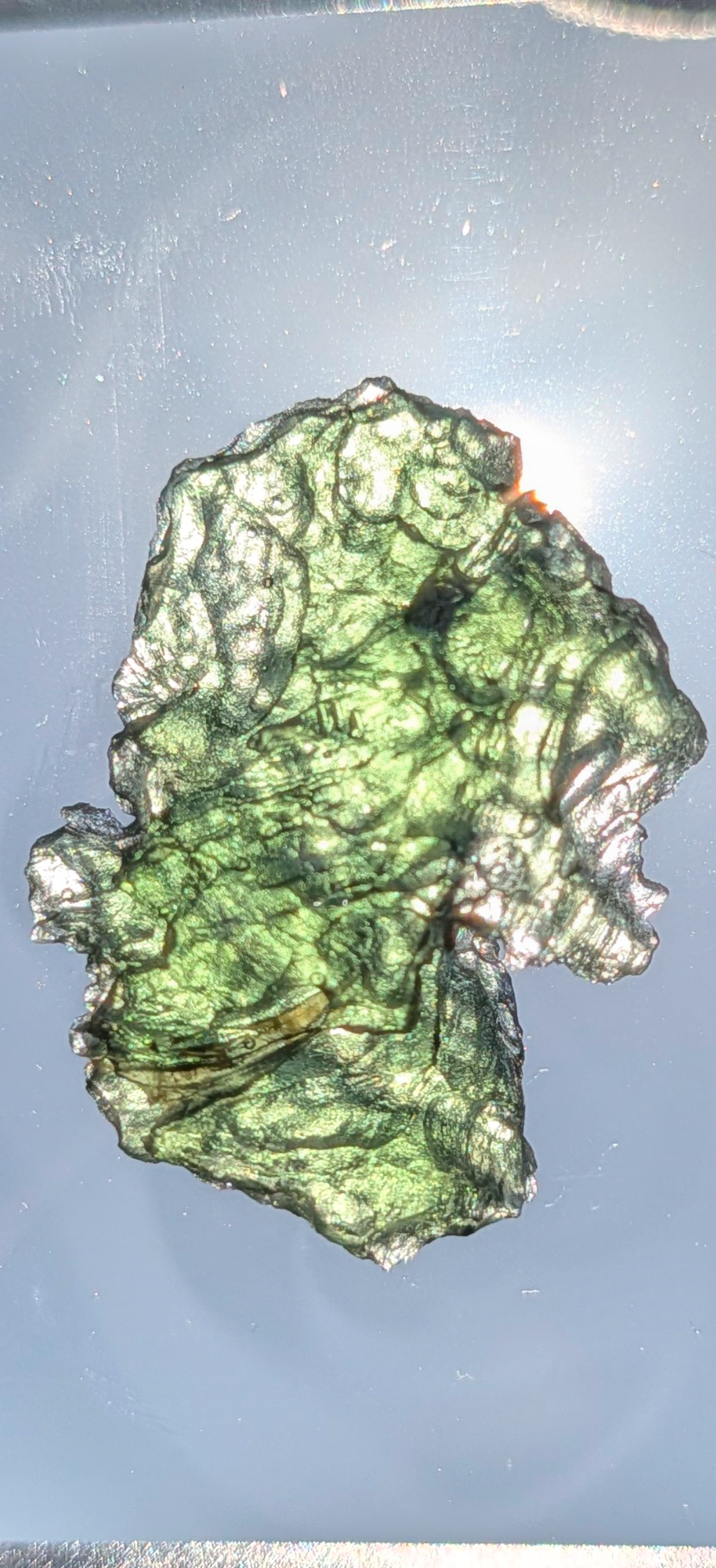 A++ Grade Moldavite From Marouskovo Pole #22 - 3.84g