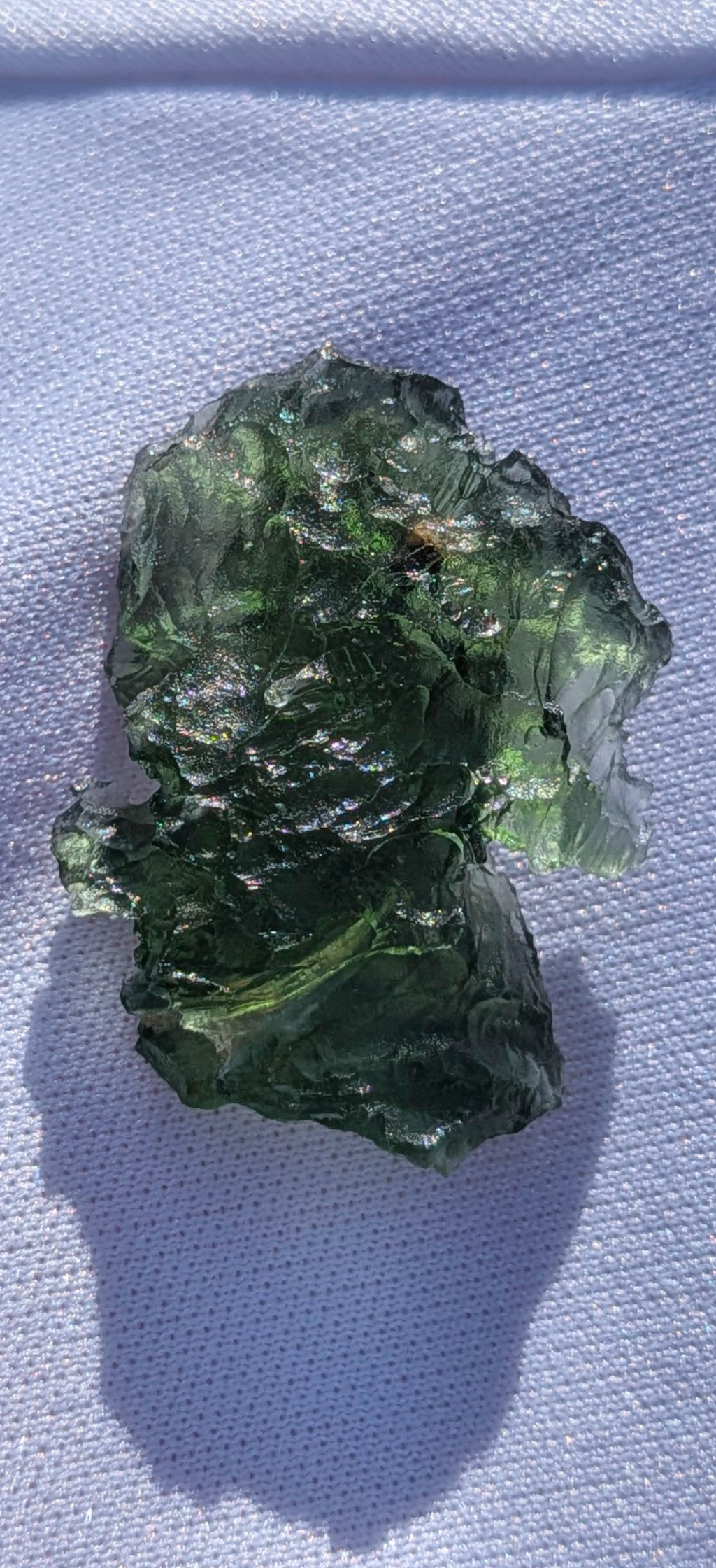 A++ Grade Moldavite From Marouskovo Pole #22 - 3.84g