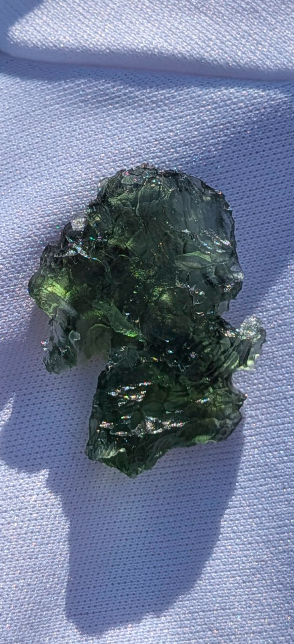 A++ Grade Moldavite From Marouskovo Pole #22 - 3.84g