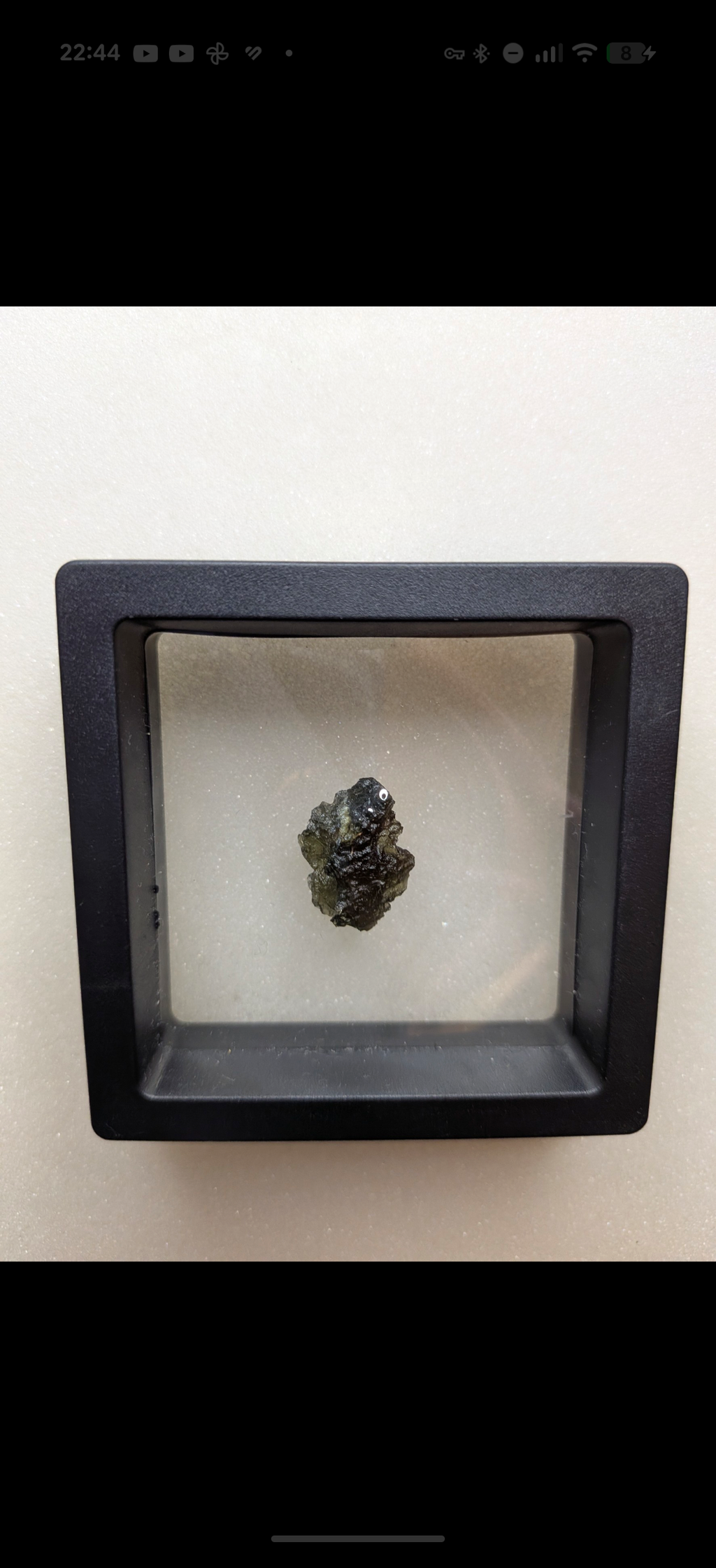 Small Moldavite From Chrastany #1 - 2.23g