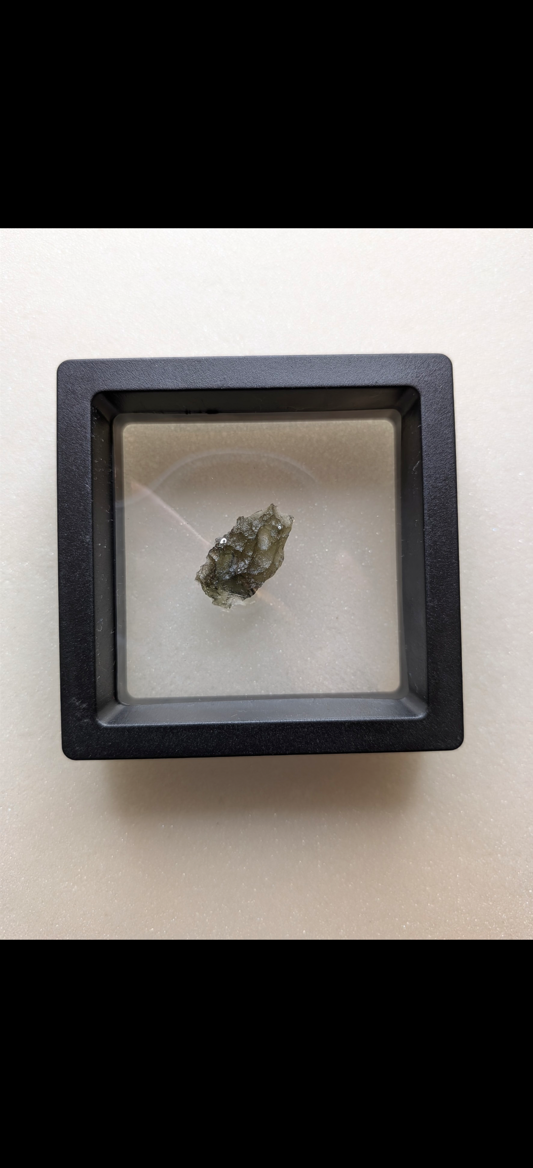 Small Moldavite From Chrastany #3 - 1.56g