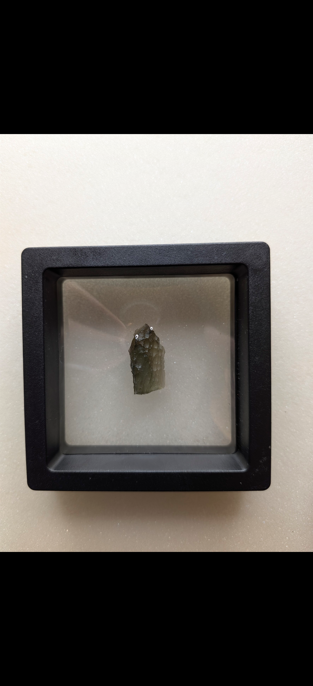Small Moldavite From Chrastany #4 - 1.68g