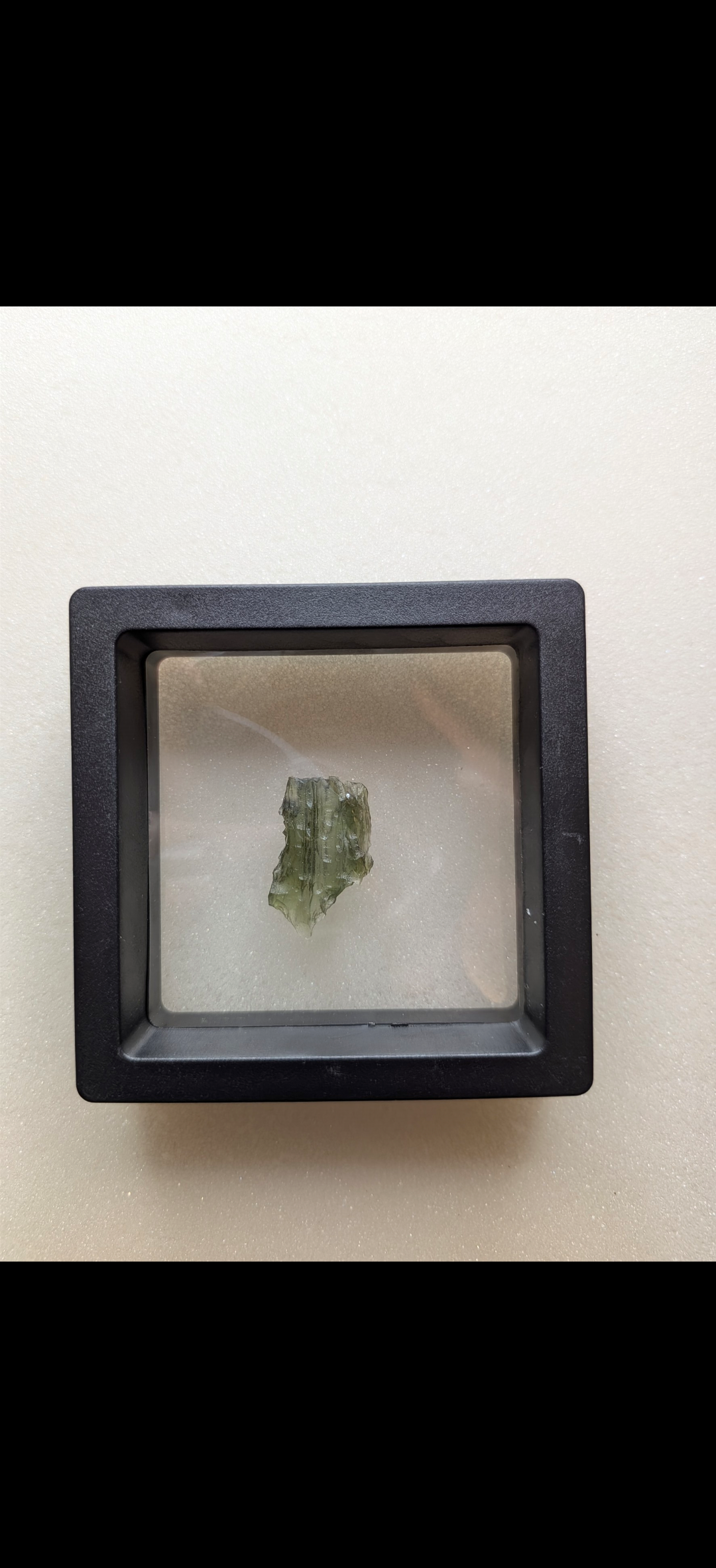 Small Moldavite From Chrastany #5 - 1.53g