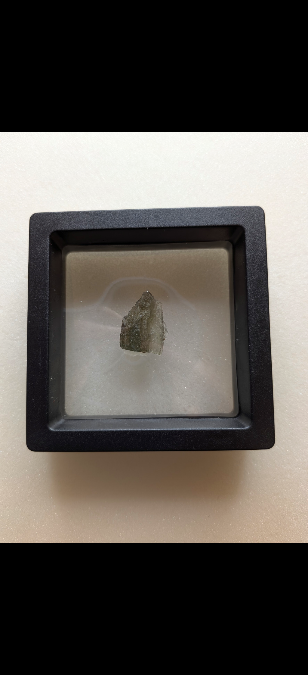 Small Moldavite From Chrastany #7 - 1.43g